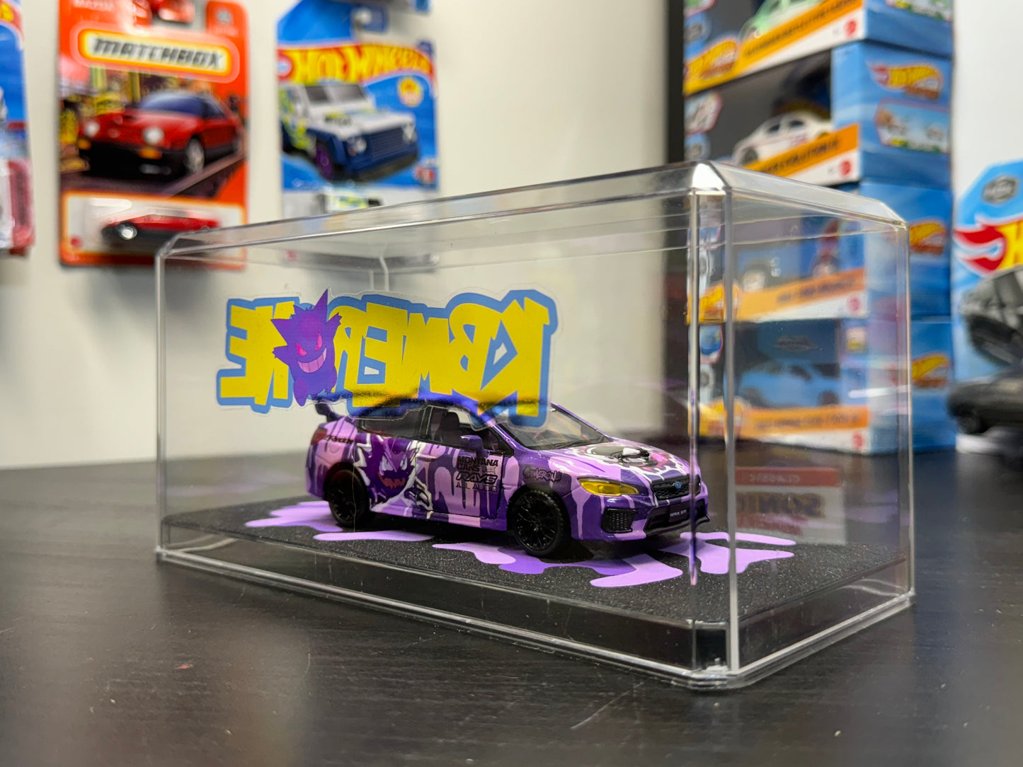 Camo Drip Gengar Evolution Painted Subaru WRX (1 of 1)