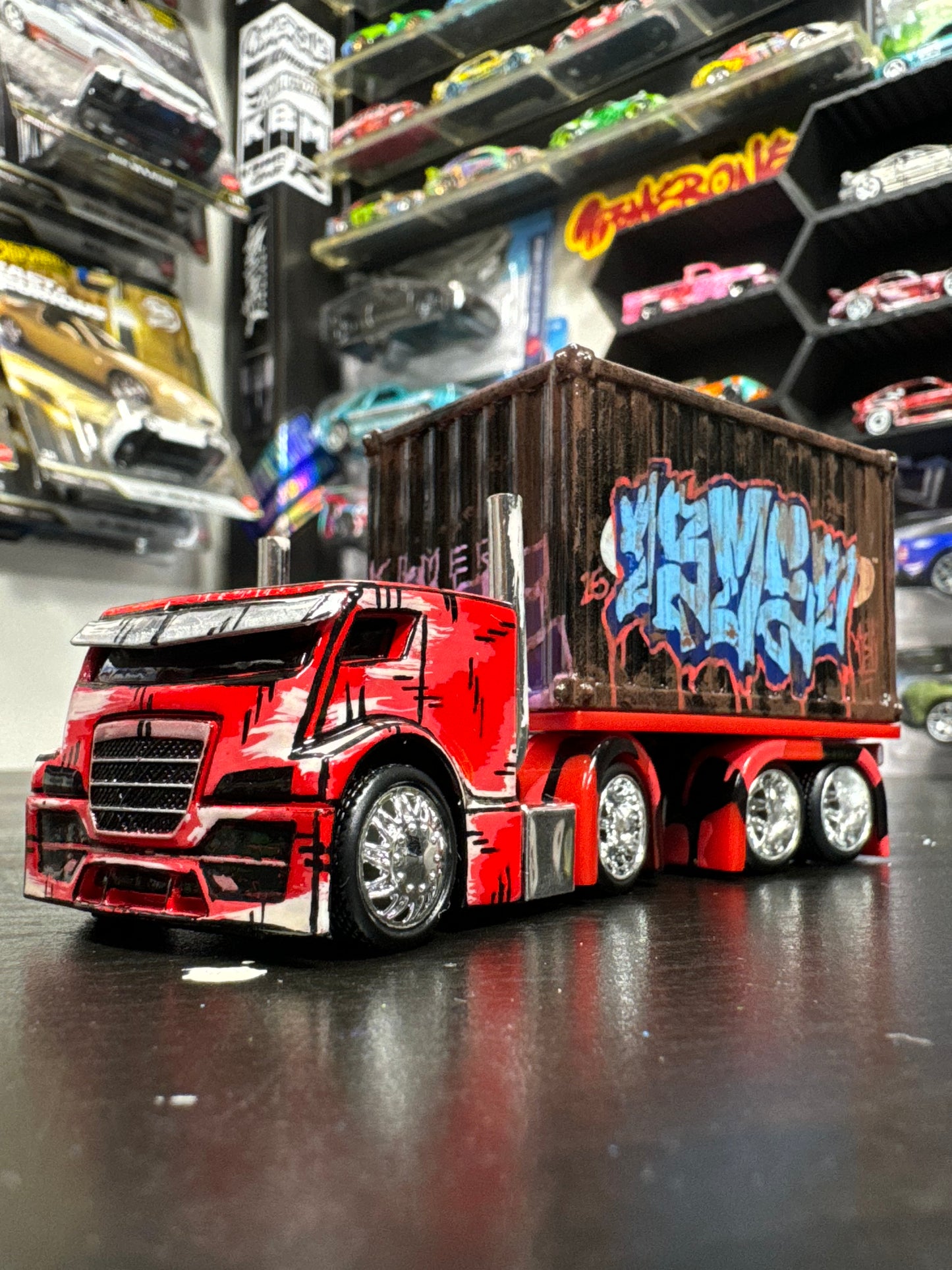 Custom Manga / Graffiti Car Tuned Rigs Cool COE (1 of 1)