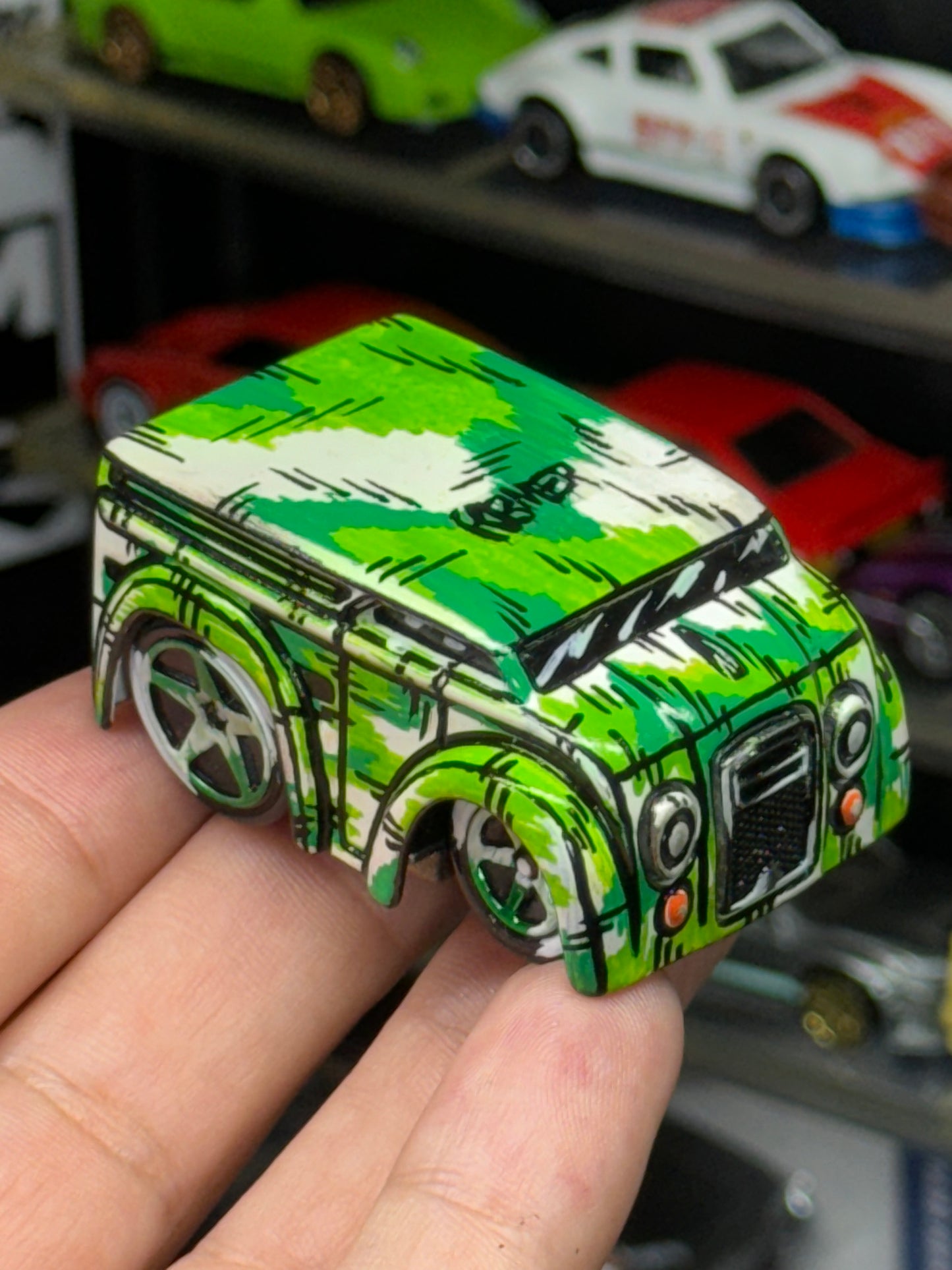 Manga Hot Wheels Delivery Panel Truck Tooned (1 of 1)