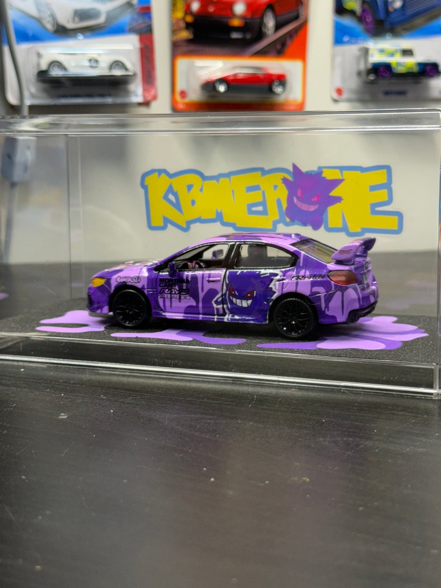 Camo Drip Gengar Evolution Painted Subaru WRX (1 of 1)