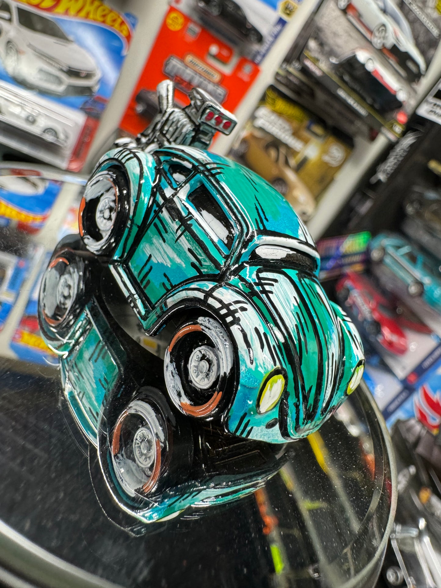 Manga Tooned Volkswagen Bug Hot Wheels