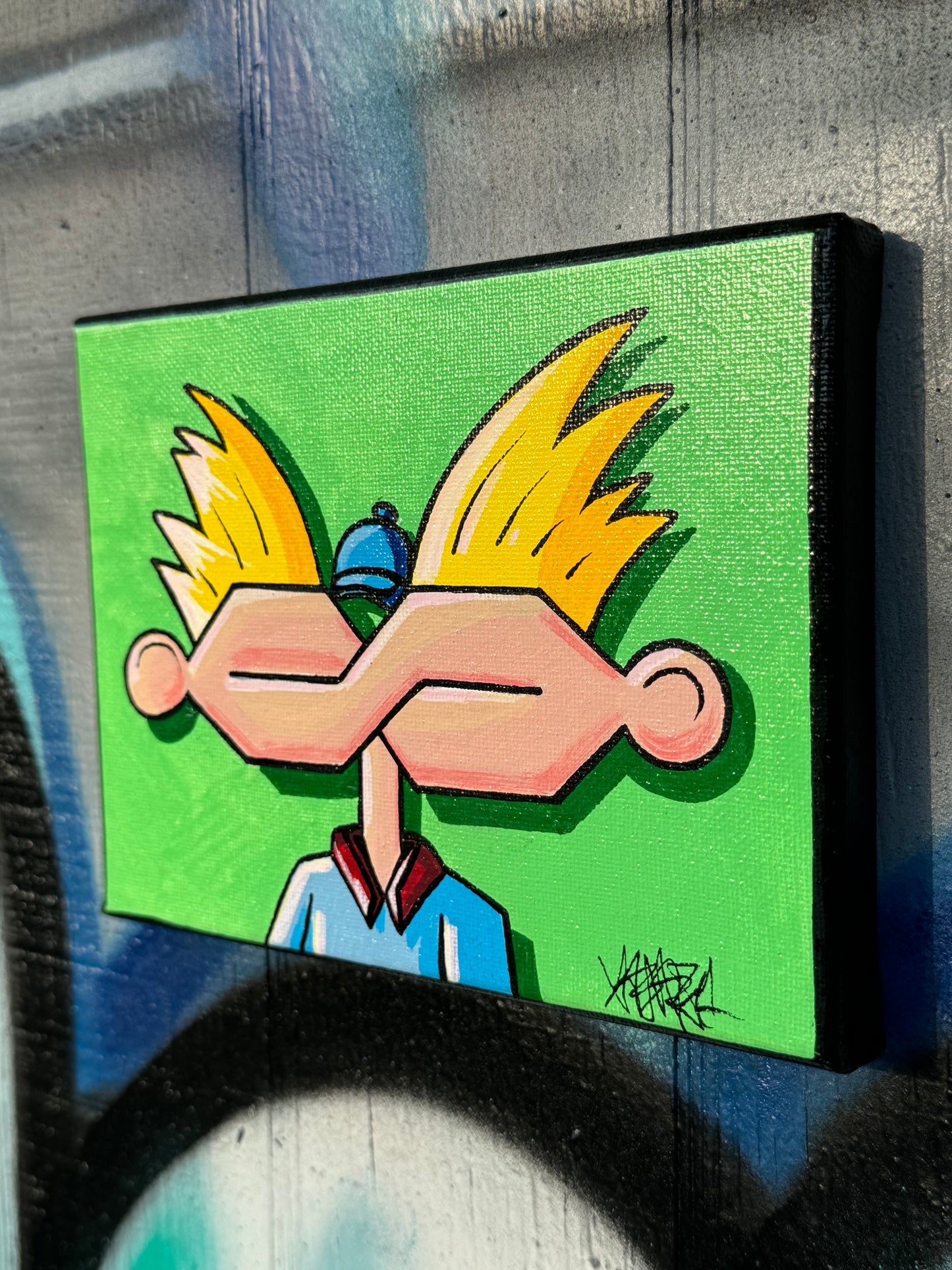 90s S Hey Arnold Canvas