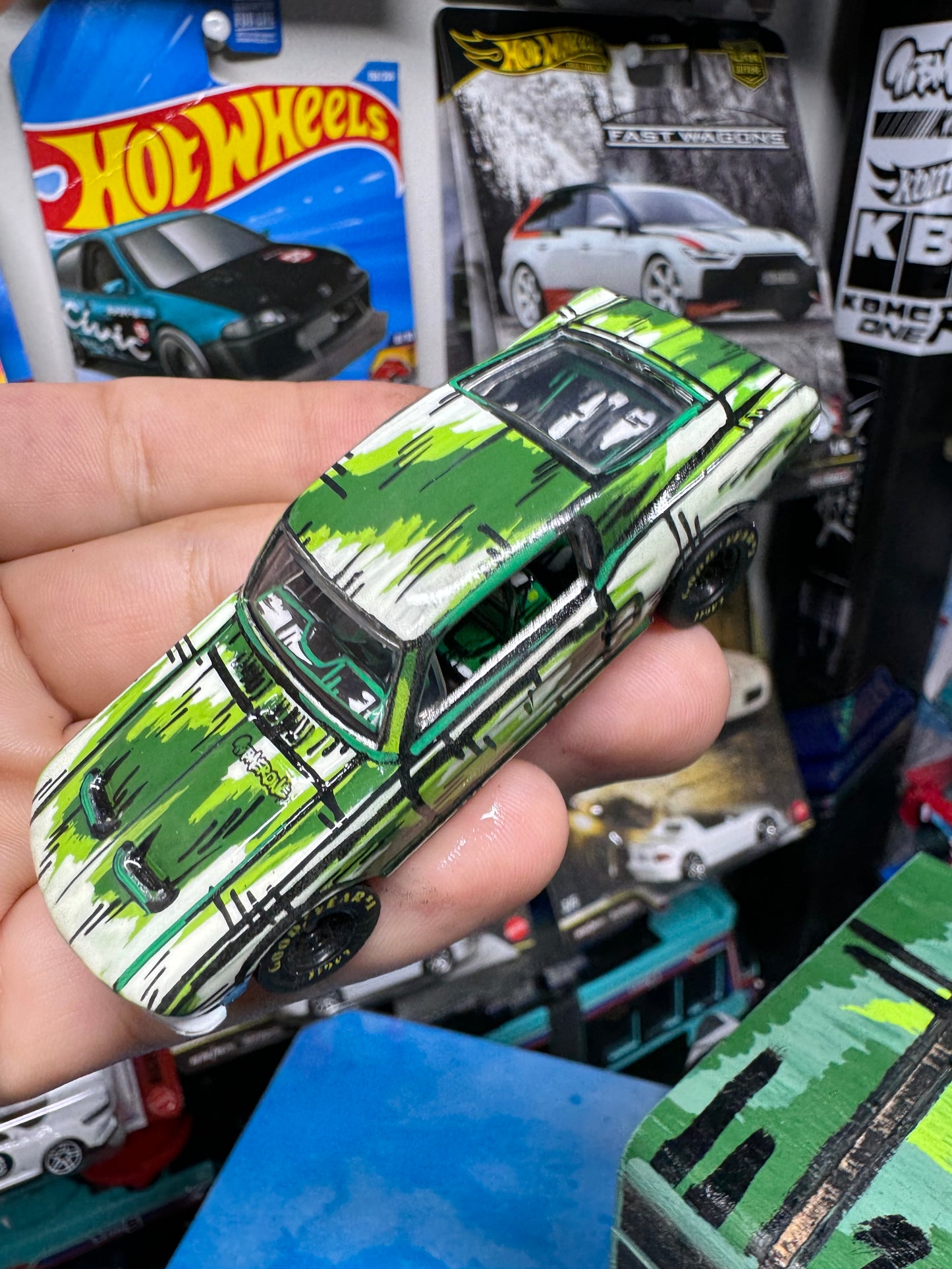 Manga Mustang Hot Wheels (1 of 1)