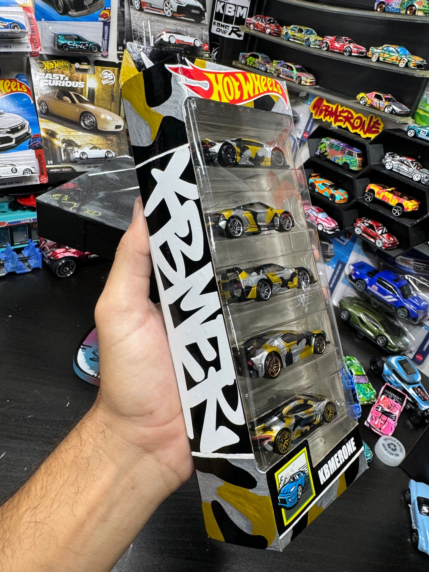 Liquid Metal Camo Hot Wheels 5 Pack (1 of 1)
