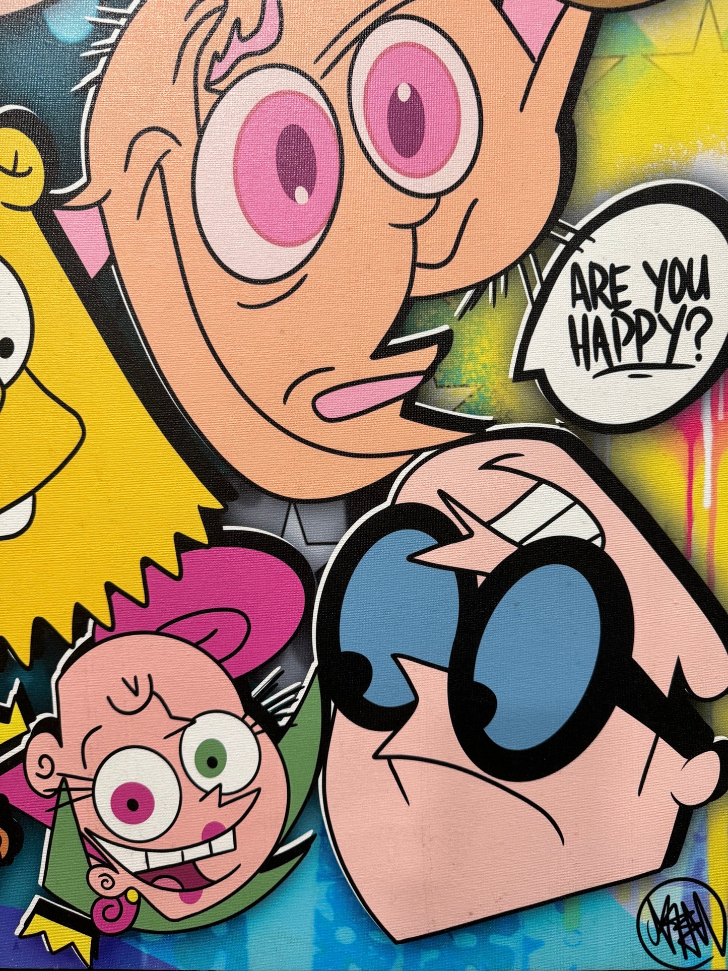 “Are You Happy” 24x36” Canvas Print (1 of 1)