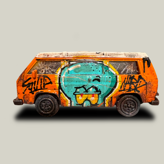 Squidward Graffiti Volkswagen T3. Majorette (1 of 1)