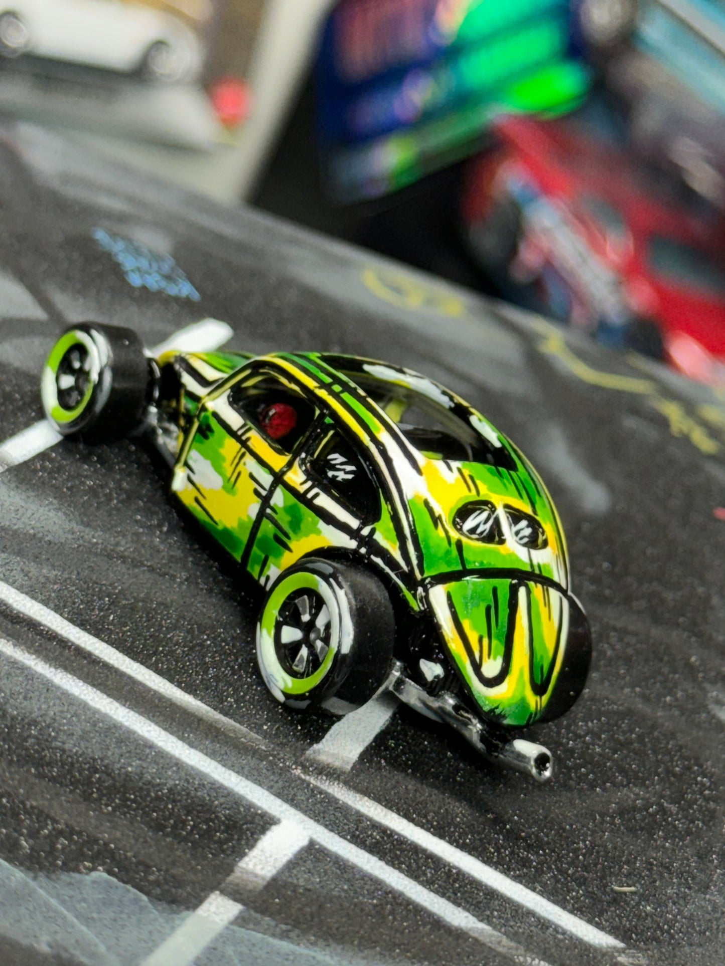 Manga Volkswagen Bug Silver Series Hot Wheels (1 of 1)