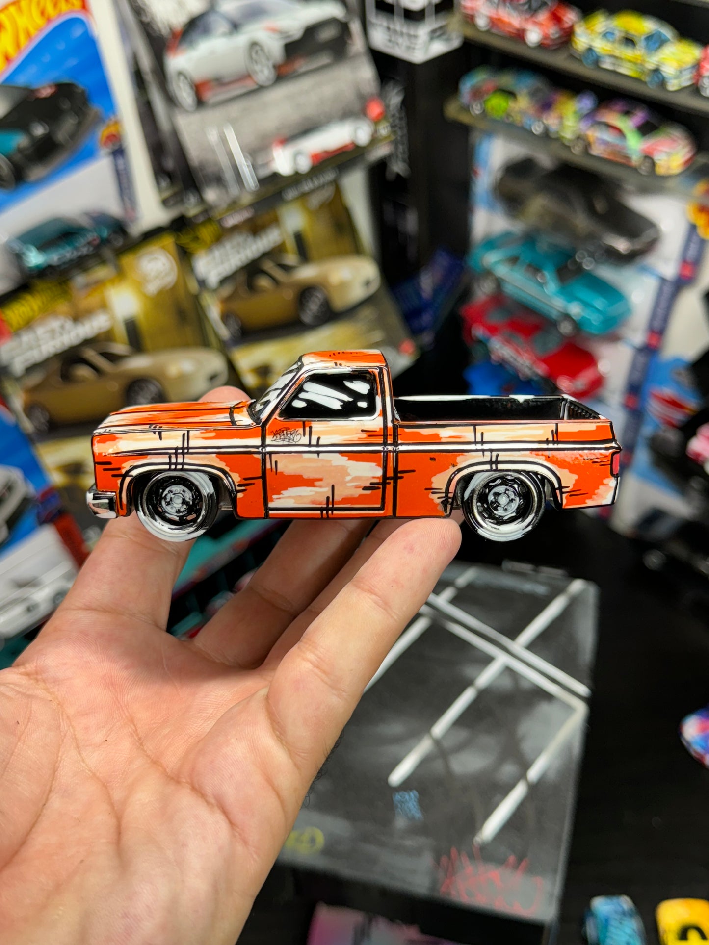 Manga Chevy C10 Truck Hot Wheels XL (1 of 1)