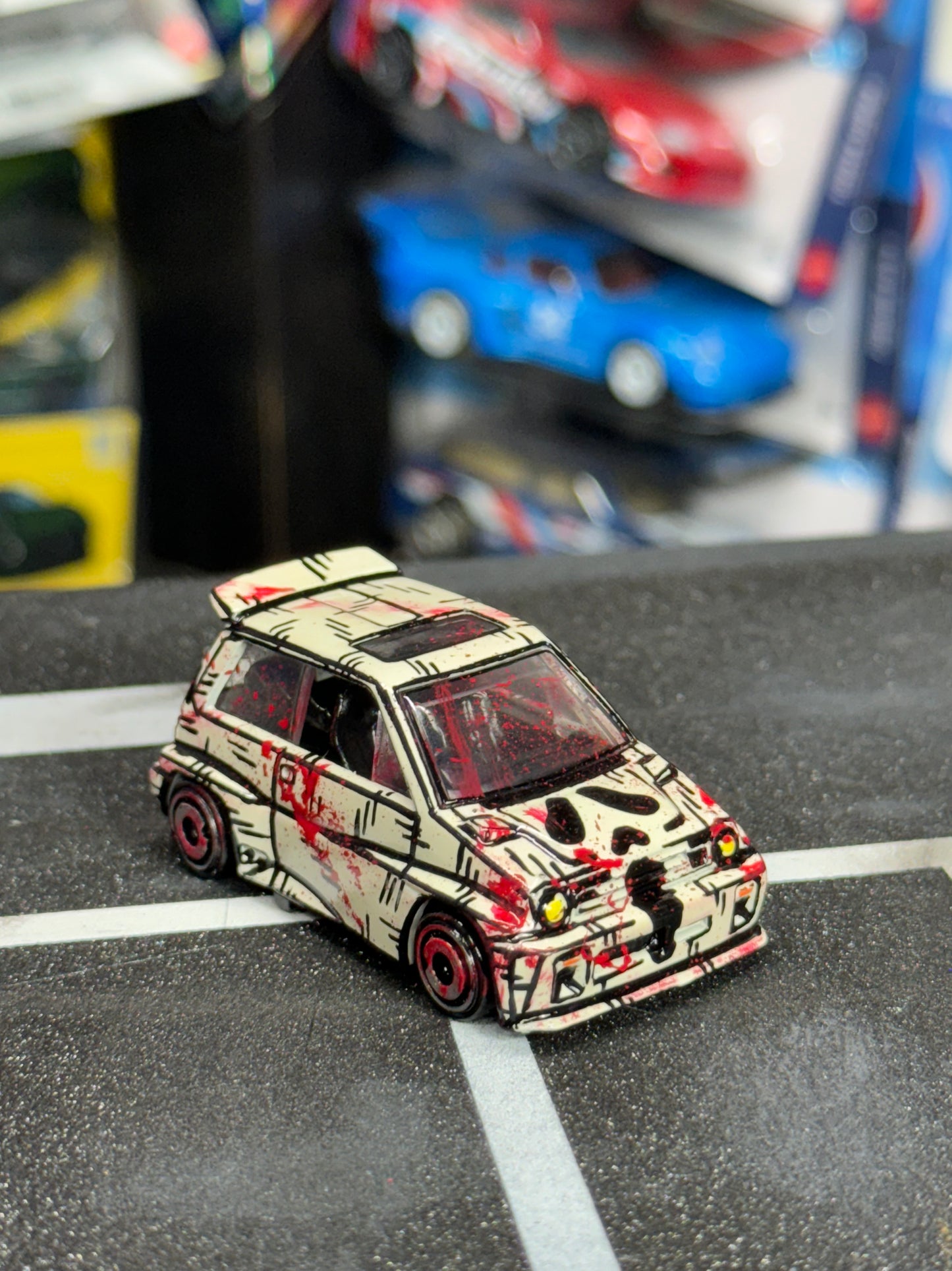 Manga Ghostface Scream Honda City Turbo Hot Wheels (1 of 1)