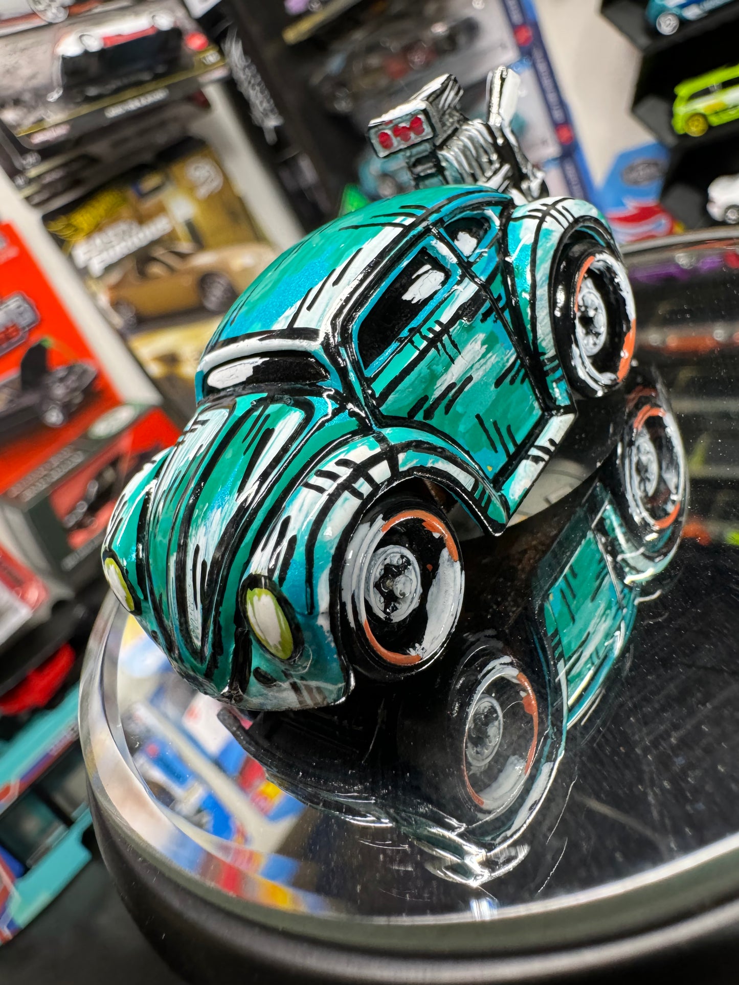Manga Tooned Volkswagen Bug Hot Wheels