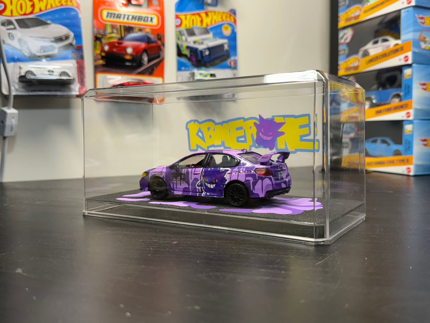 Camo Drip Gengar Evolution Painted Subaru WRX (1 of 1)