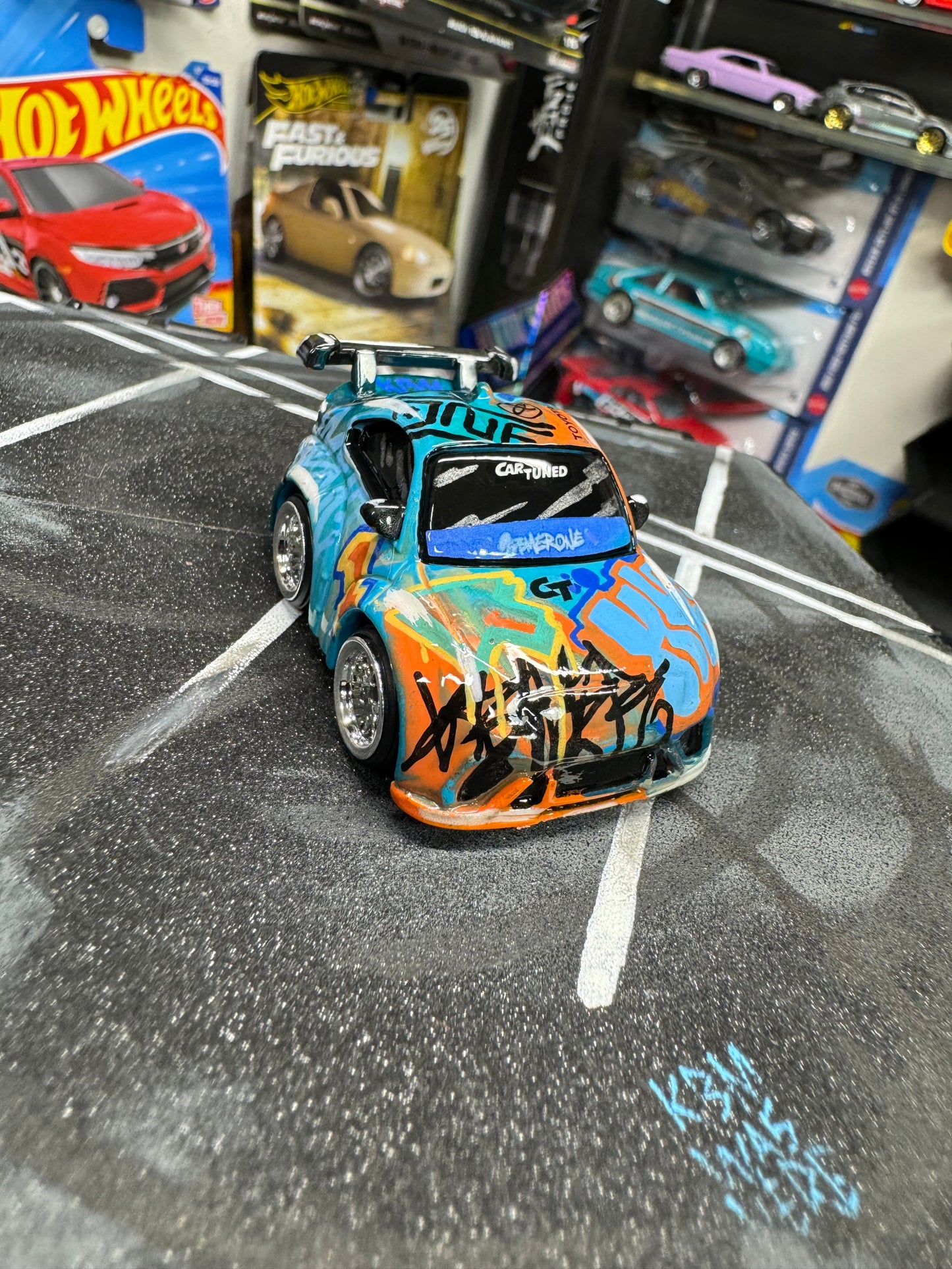 Graffiti Car Tuned Toyota GR-86 (1 of 1)