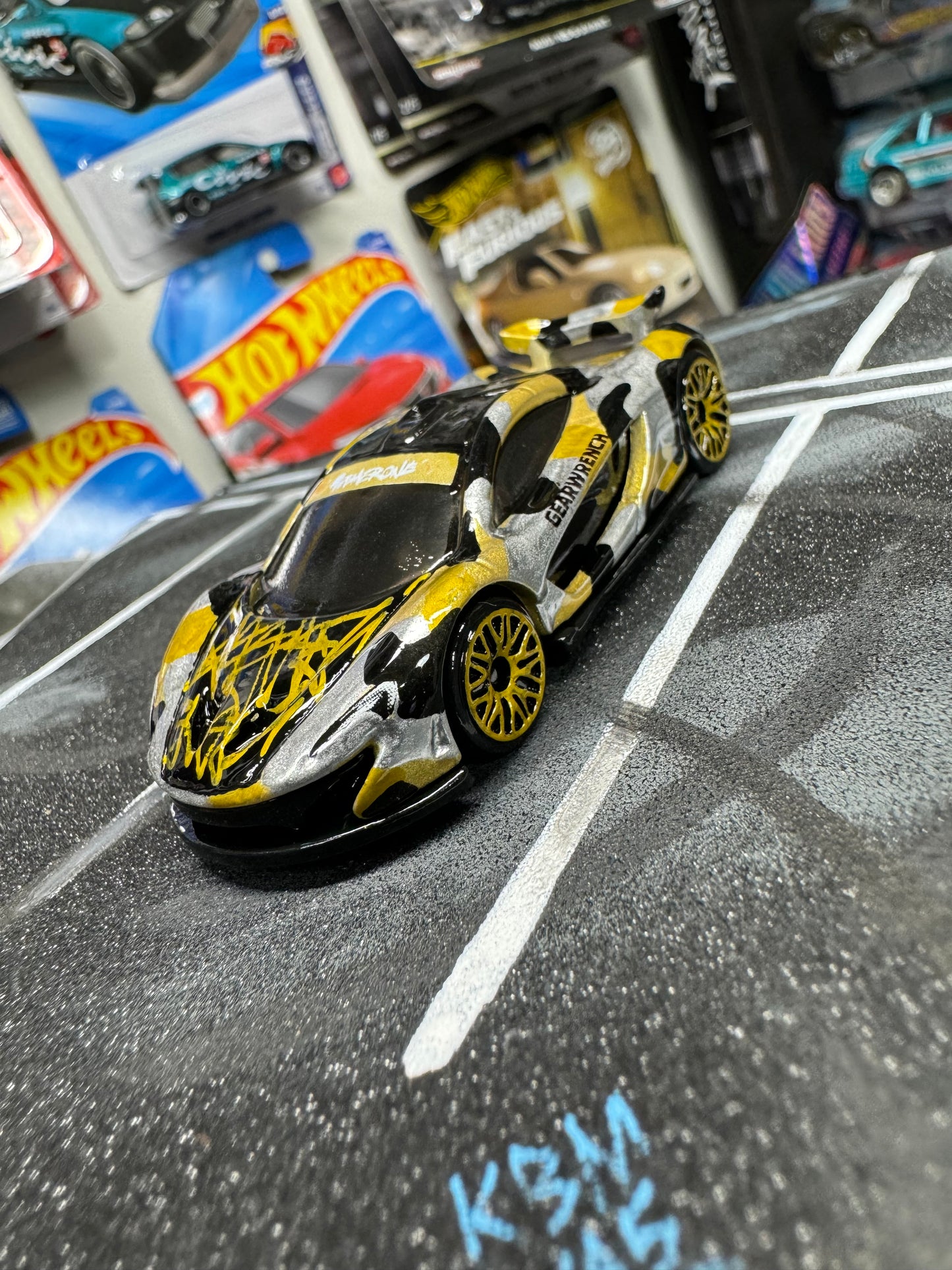 Camo McLaren P1 Hot Wheels (1 of 1)