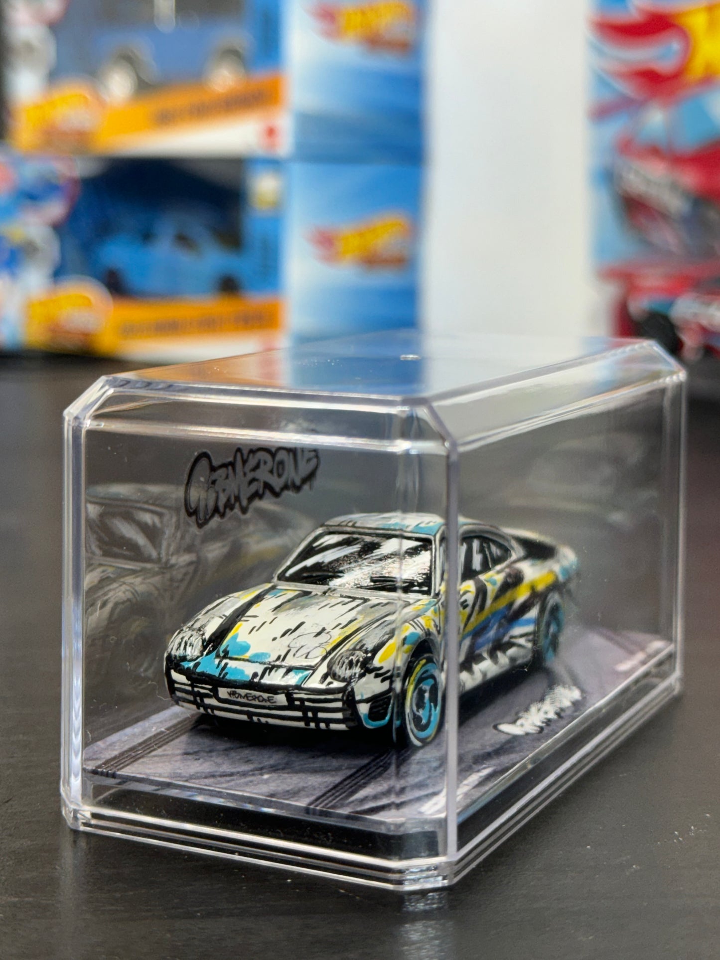 Manga Vintage 97’ Porsche Hot Wheels (1 of 1)