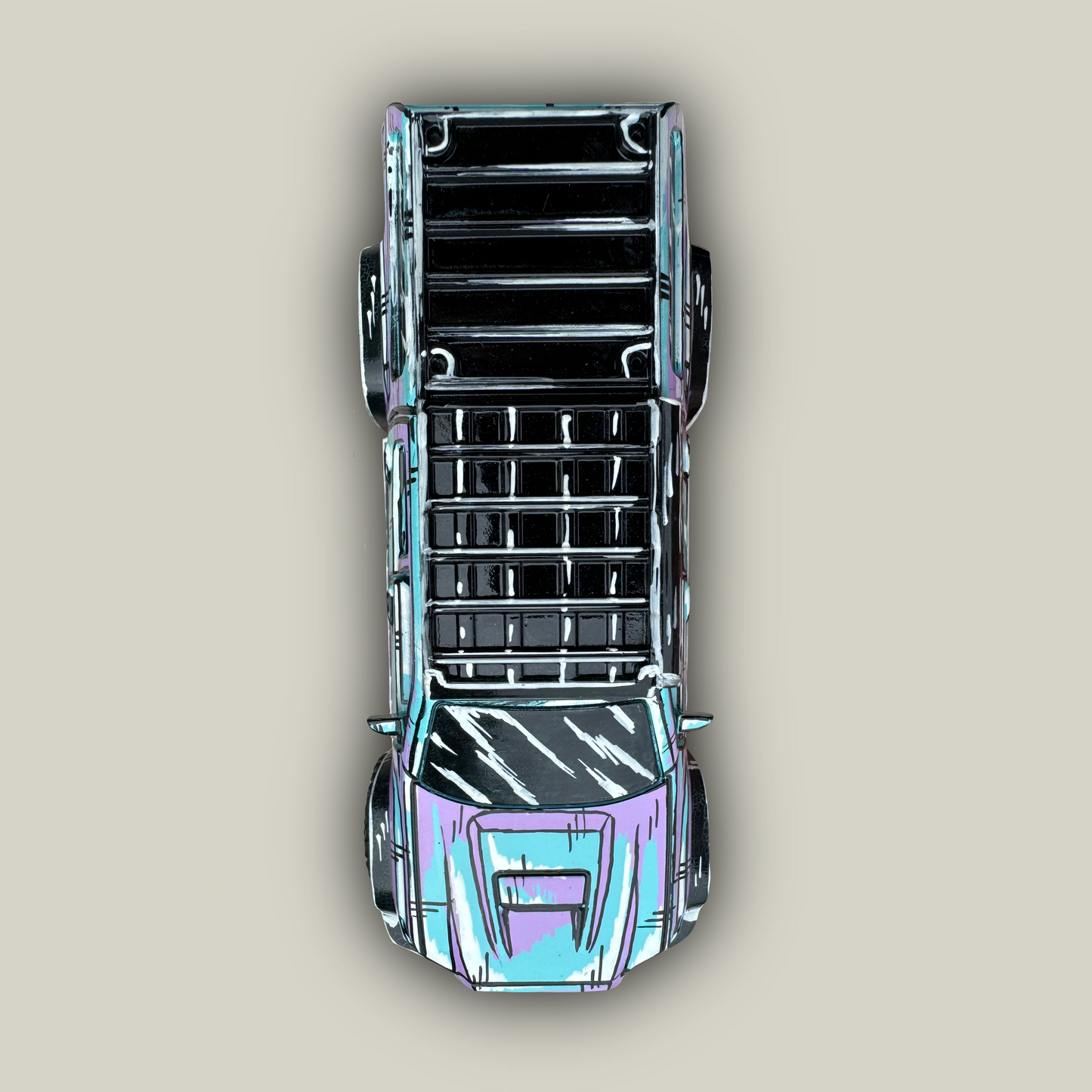 Manga Toyota Tacoma Hot Wheels Pull Back Speeders (1 of 1)