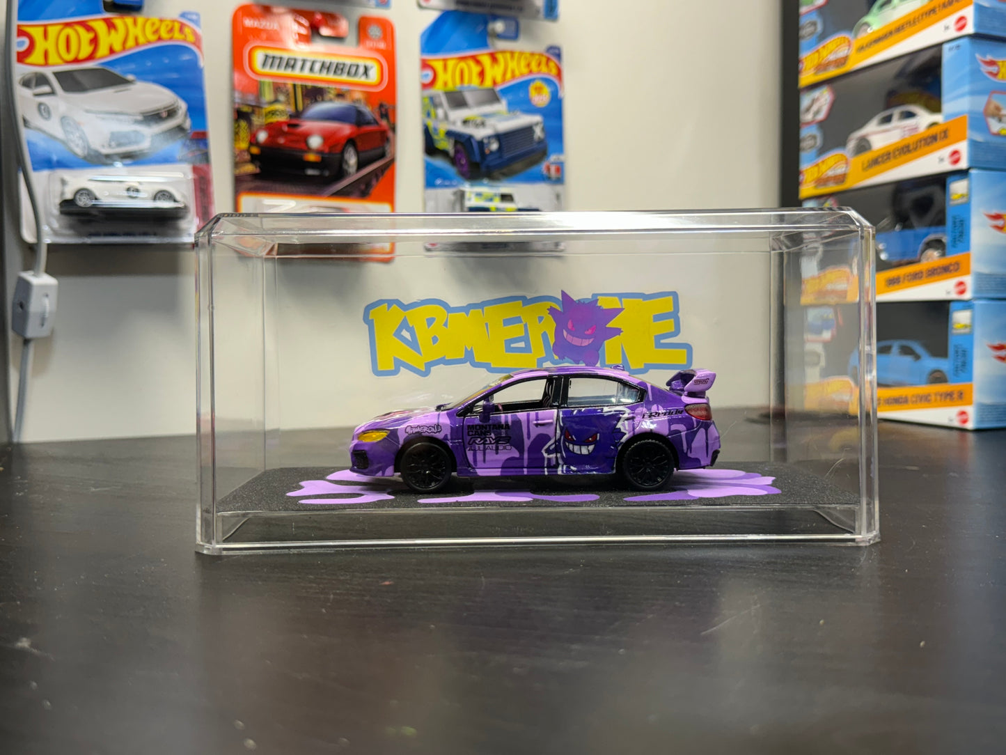 Camo Drip Gengar Evolution Painted Subaru WRX (1 of 1)