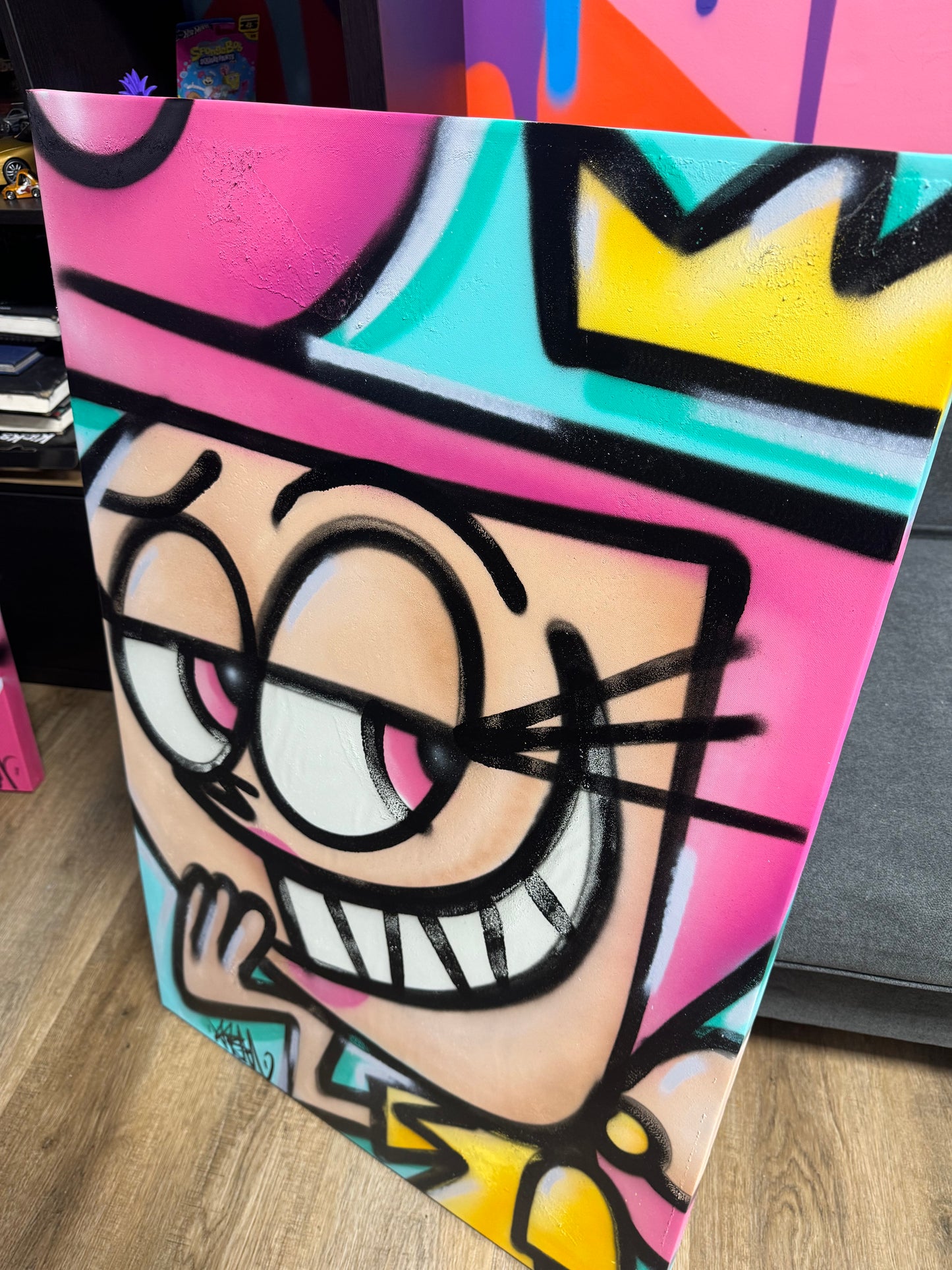 Fairly Odd Parents Wanda 24x36” Canvas