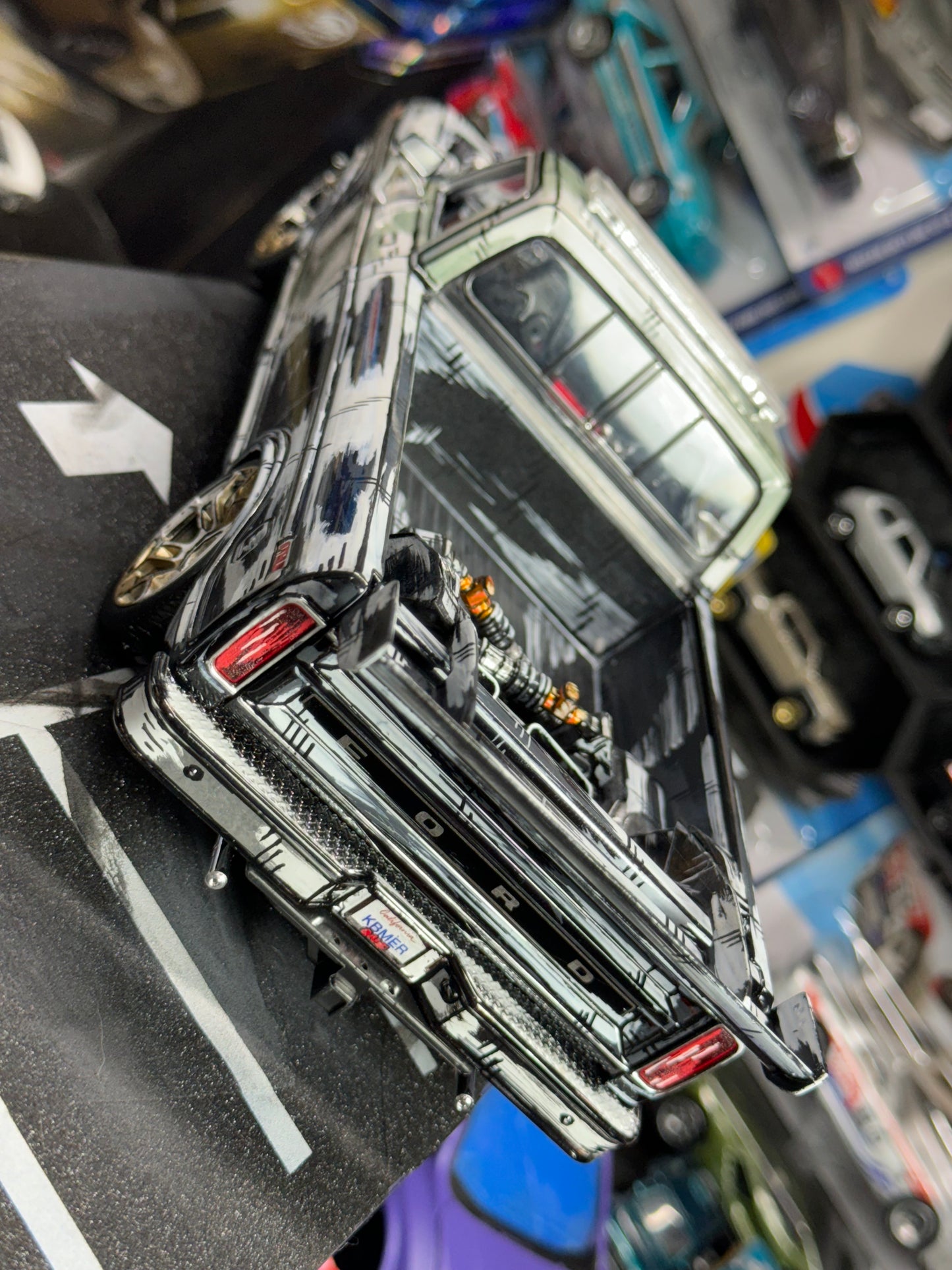 Custom Manga Ford F150 Ranger GTD Police Truck ( 1 of 1)