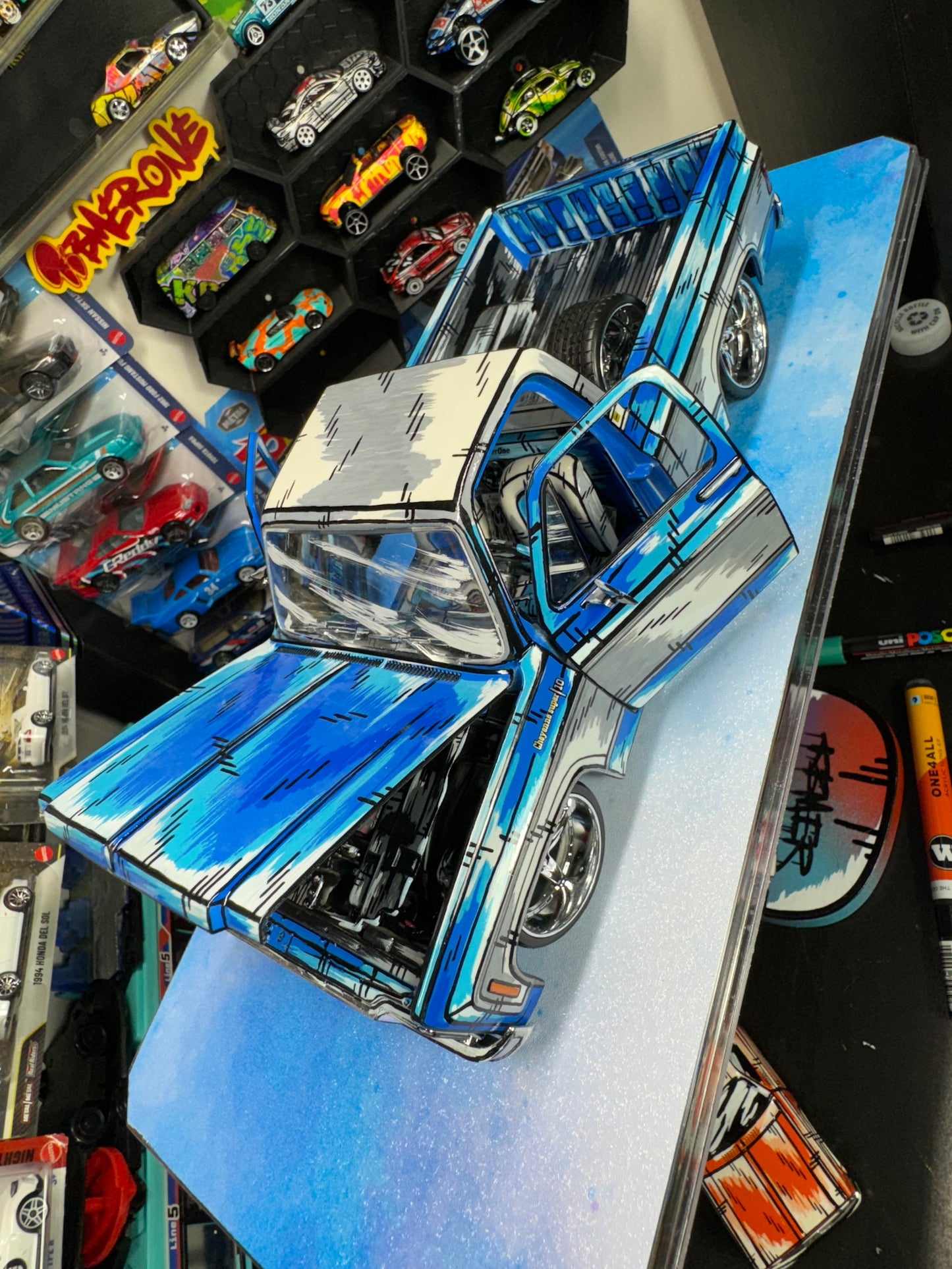 Custom Manga C10 Chevy Truck ( 1 of 1)