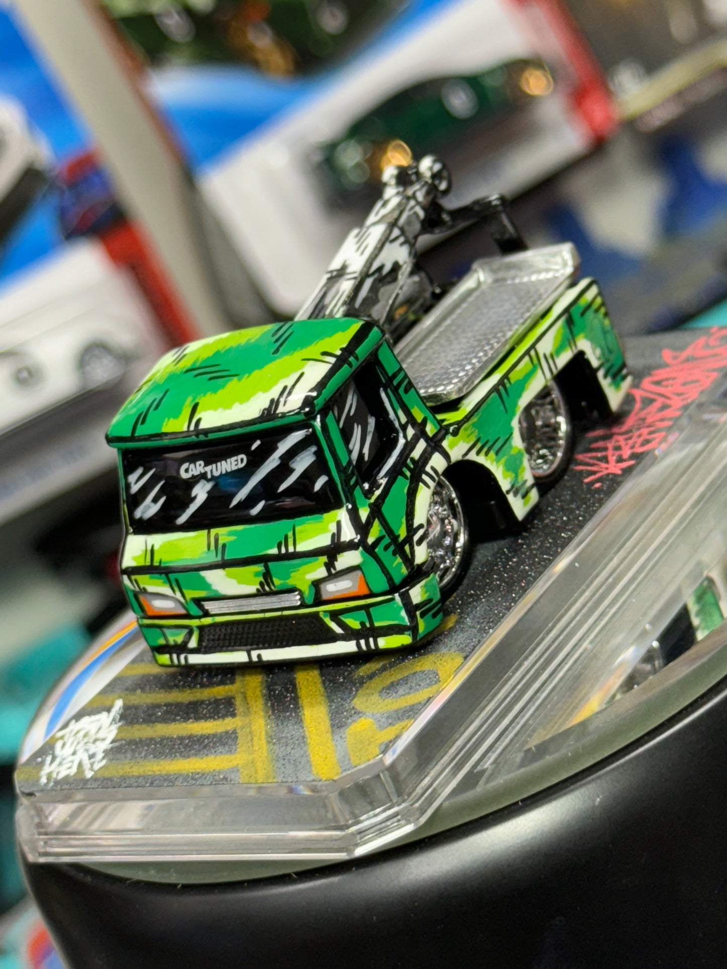 Manga Car Tuned Box Truck Tow Truck Conversion (1 of 1)