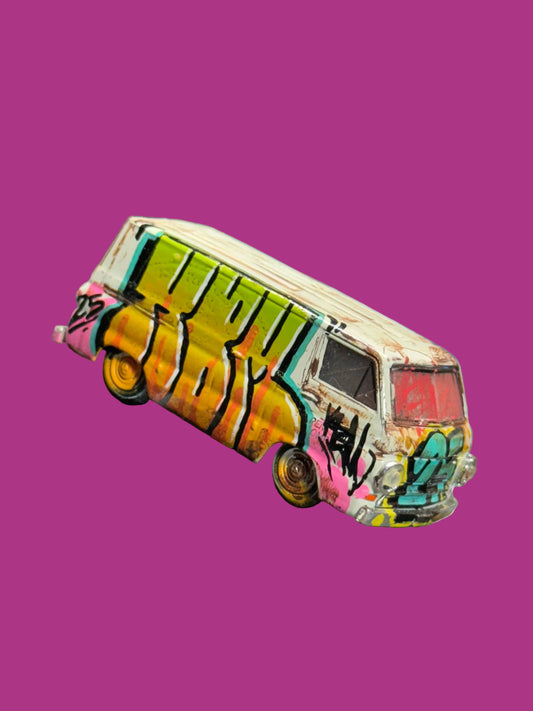 Graffiti Dodge Panel Van