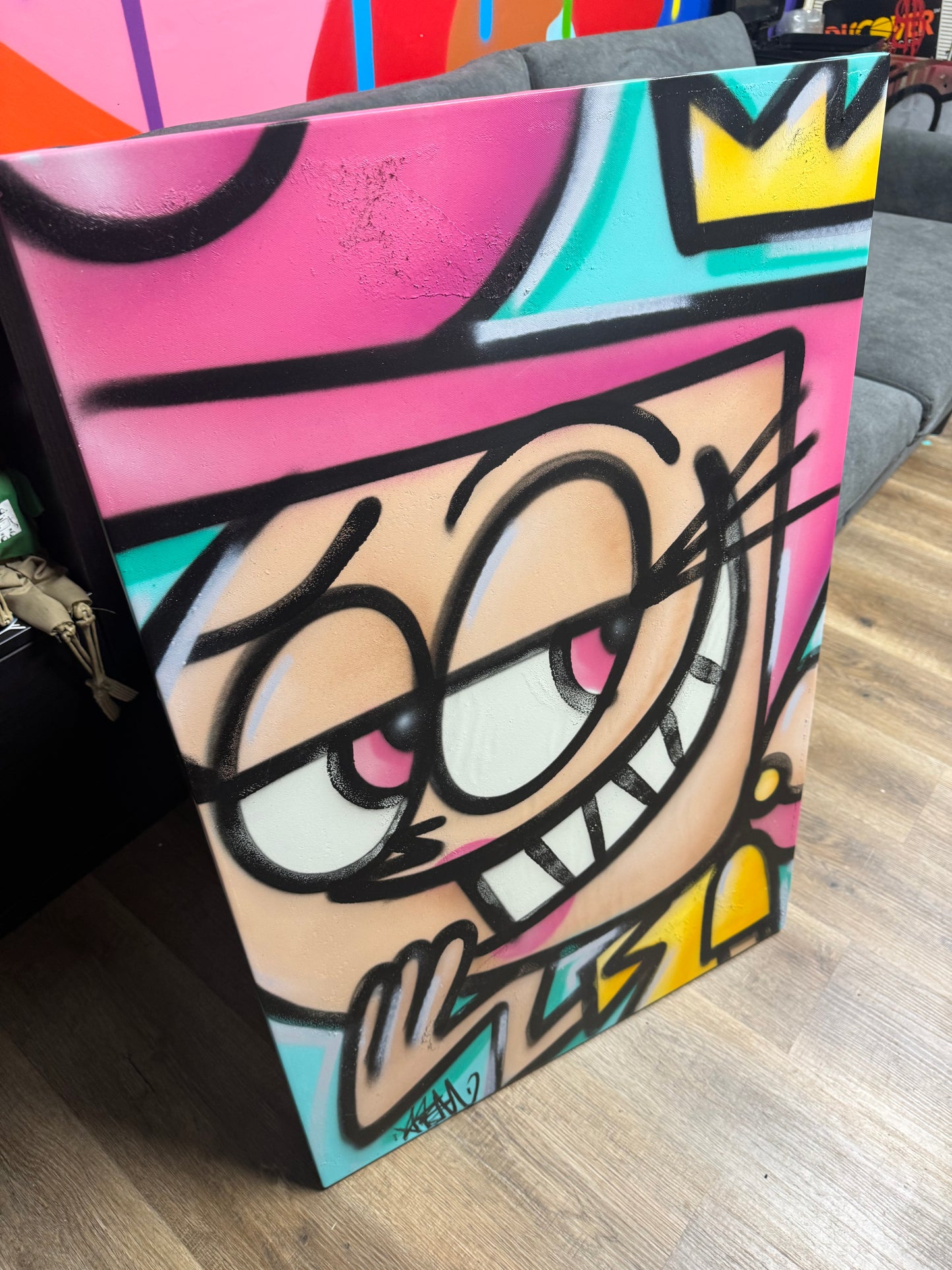 Fairly Odd Parents Wanda 24x36” Canvas