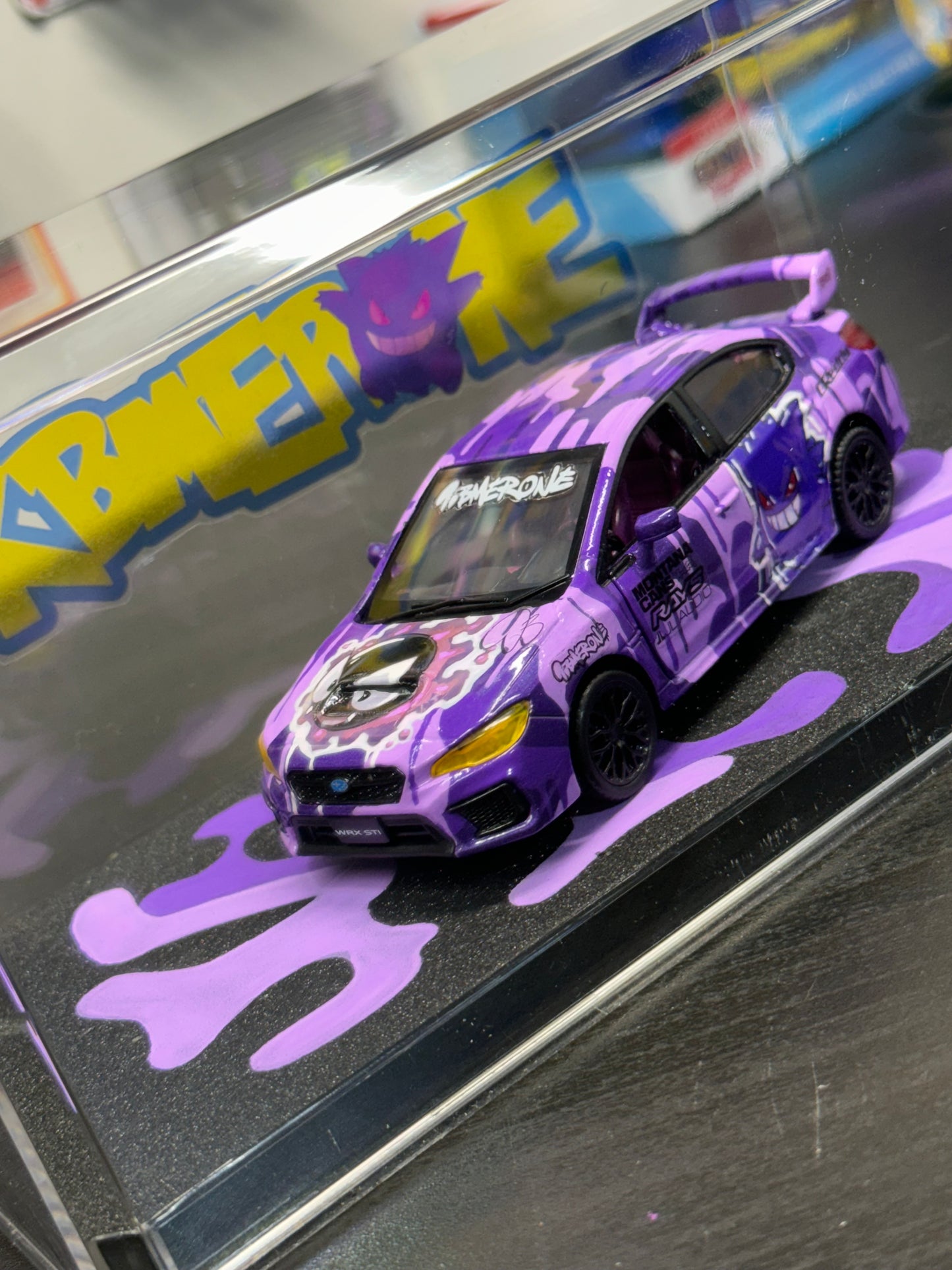 Camo Drip Gengar Evolution Painted Subaru WRX (1 of 1)