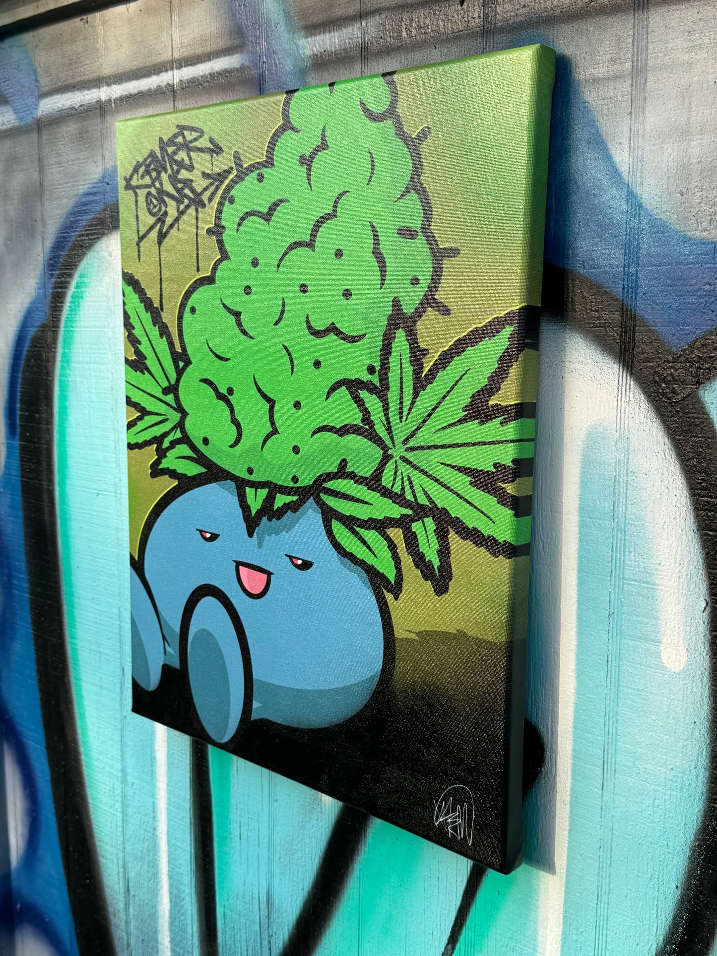 Cannabis Odish Canvas