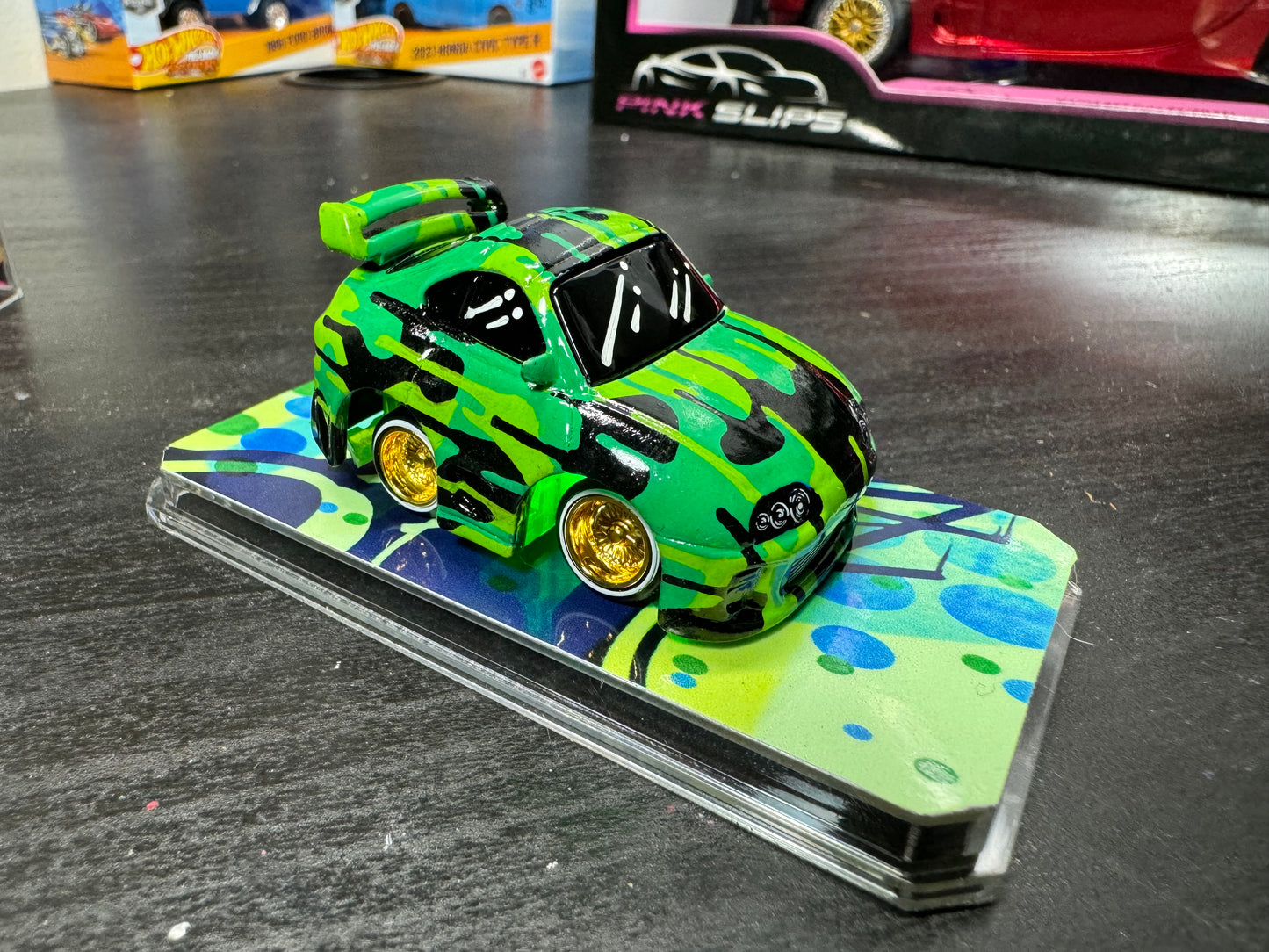Custom Drip JDM / Lowrider Car Tuned Toyota Supra (1 of 1)