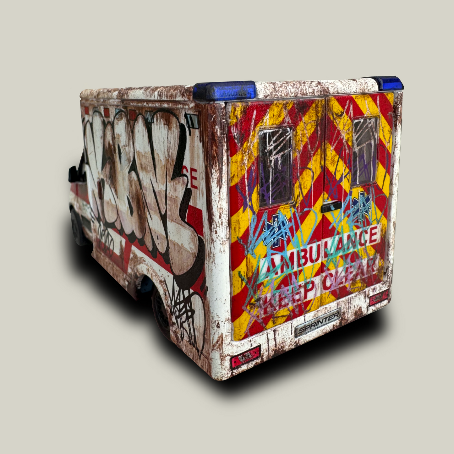 Graffiti Snail Doctor Ambulance (1 of 1)