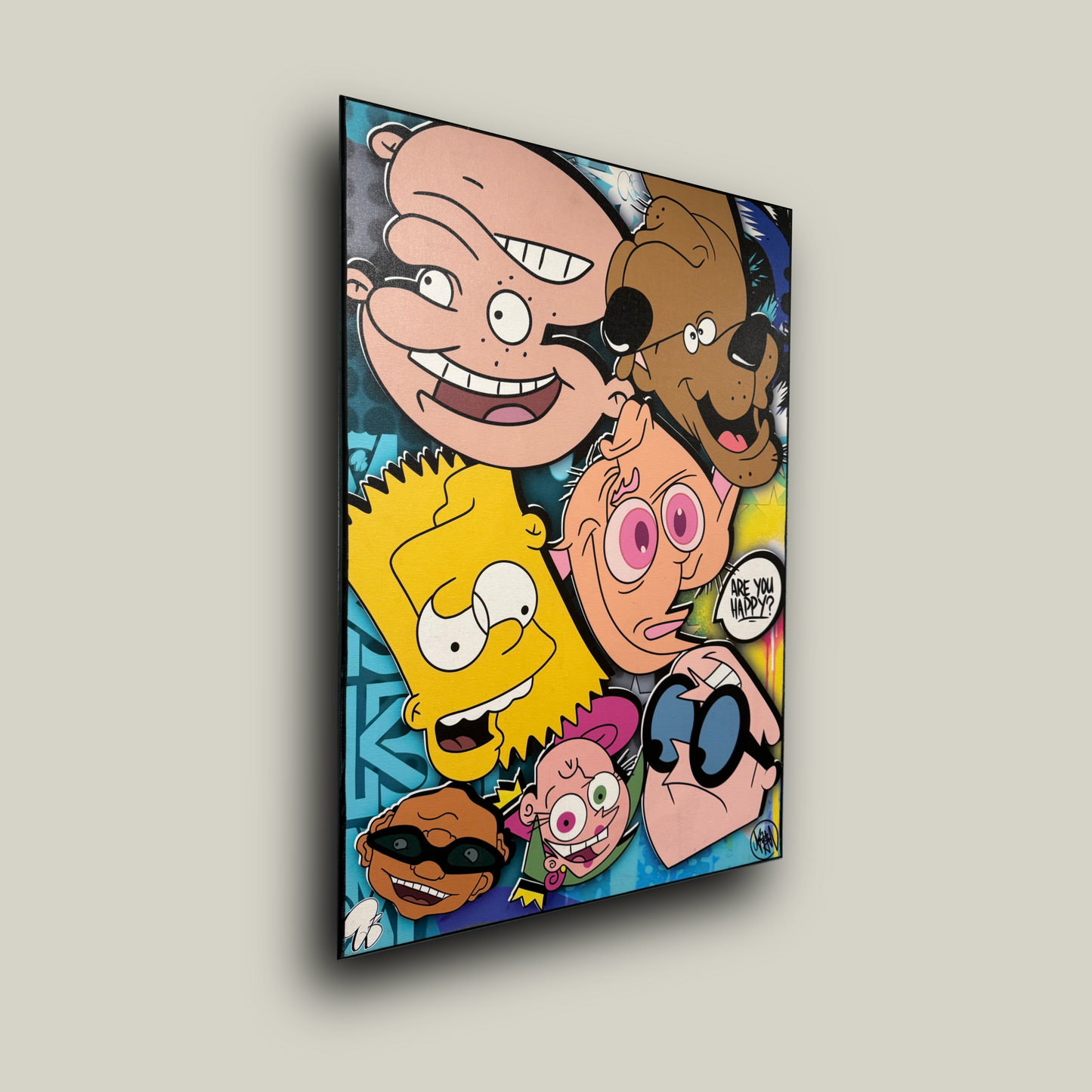 “Are You Happy” 24x36” Canvas Print (1 of 1)