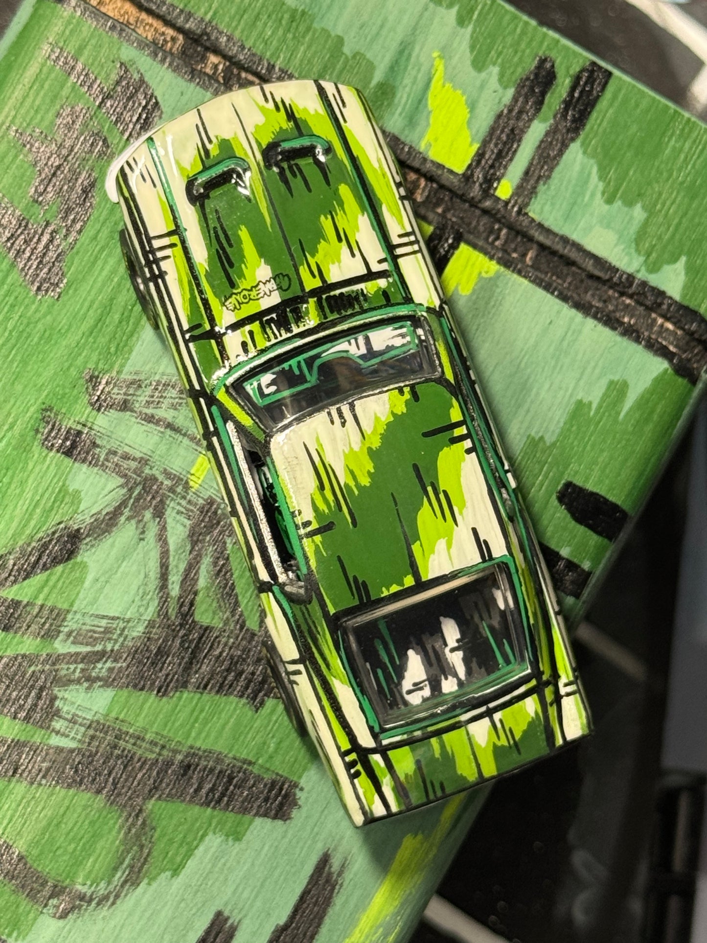 Manga Mustang Hot Wheels (1 of 1)