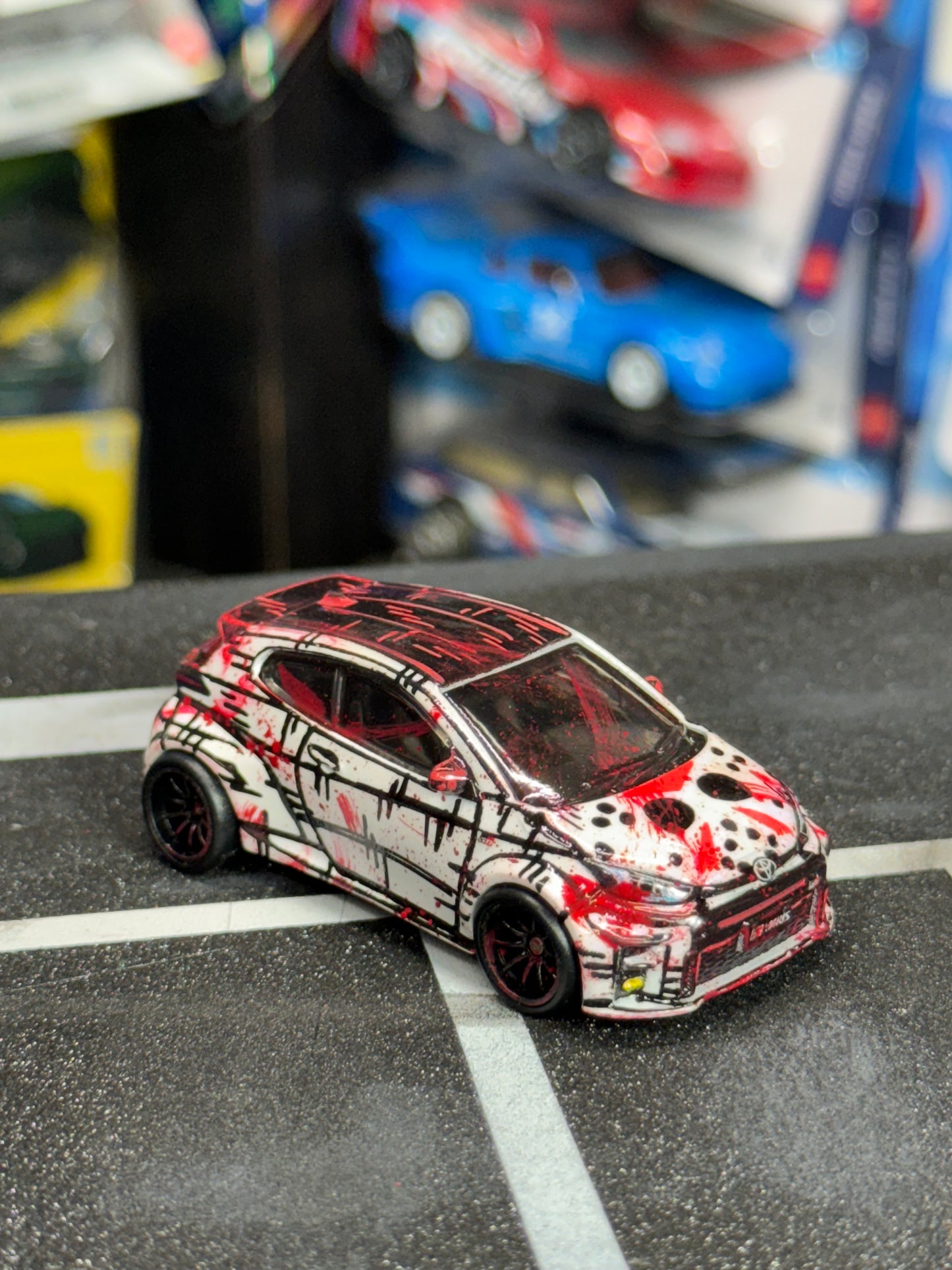 Manga Jason Toyota GR Corolla Hot Wheels (1 of 1)