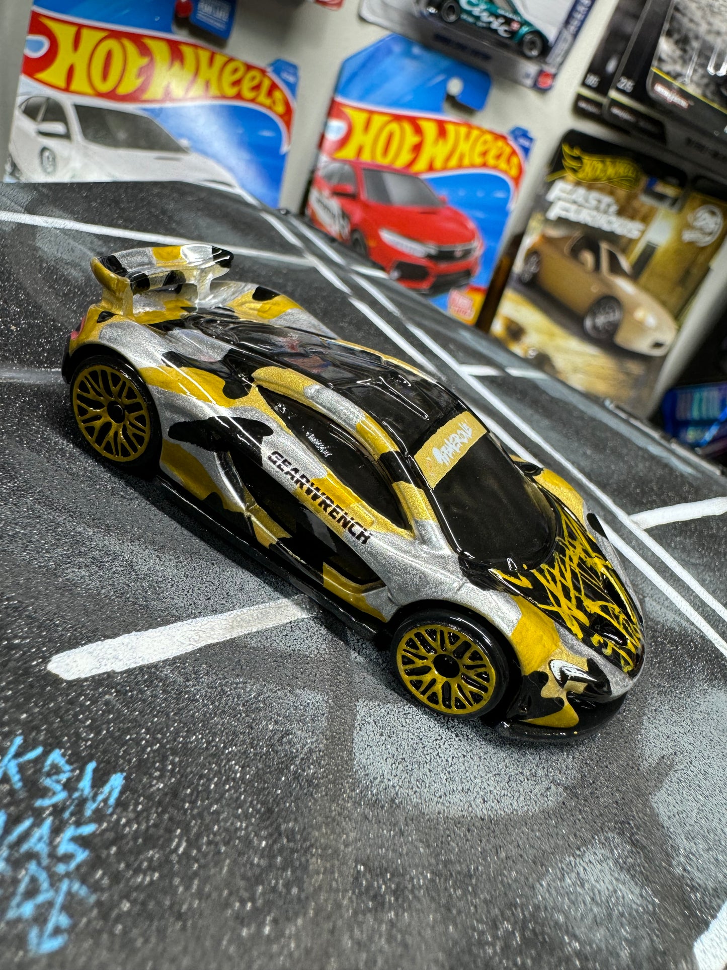 Camo McLaren P1 Hot Wheels (1 of 1)