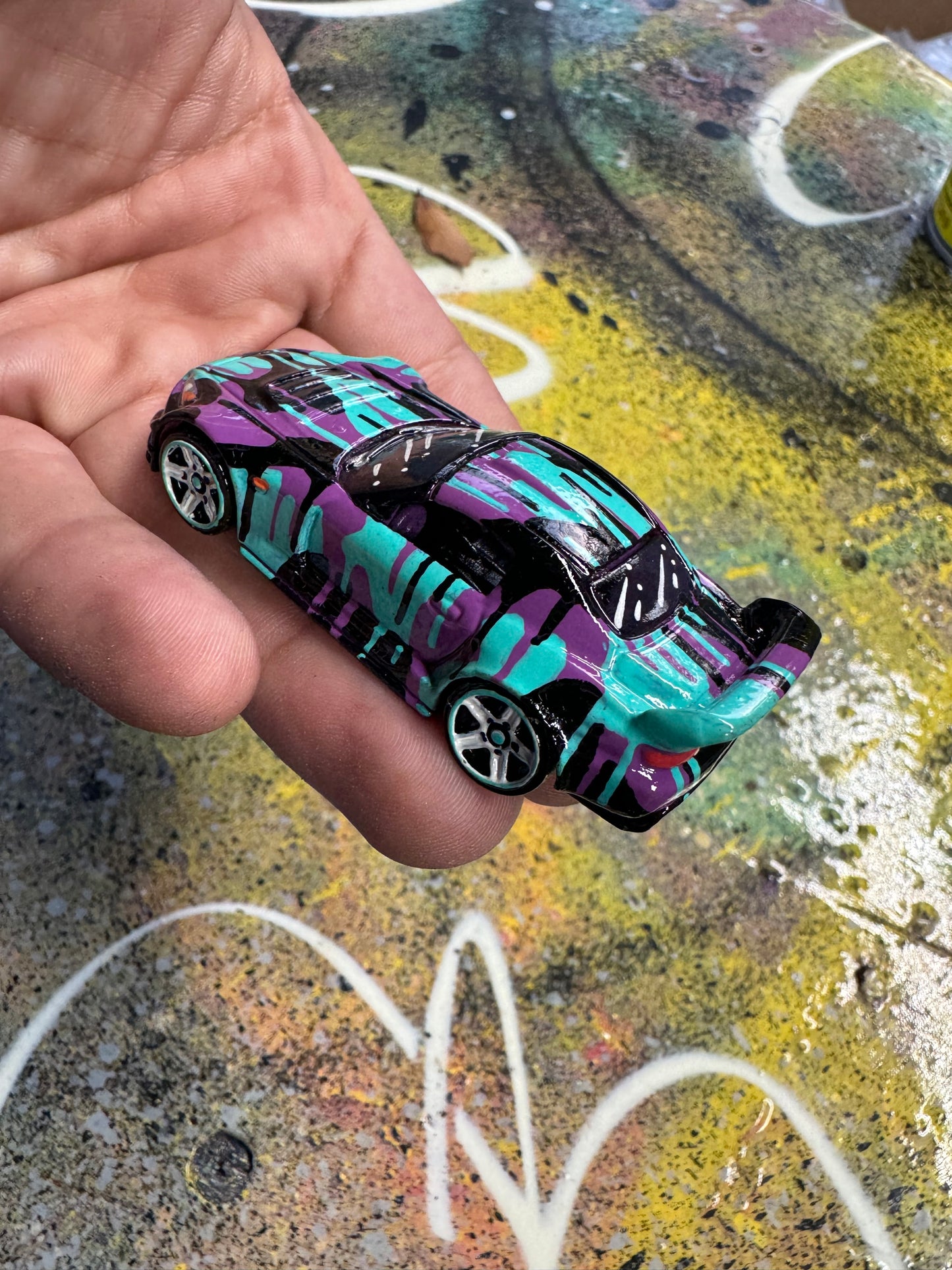 Camo Drip Hot Wheels Honda S2000 (1 of 1)