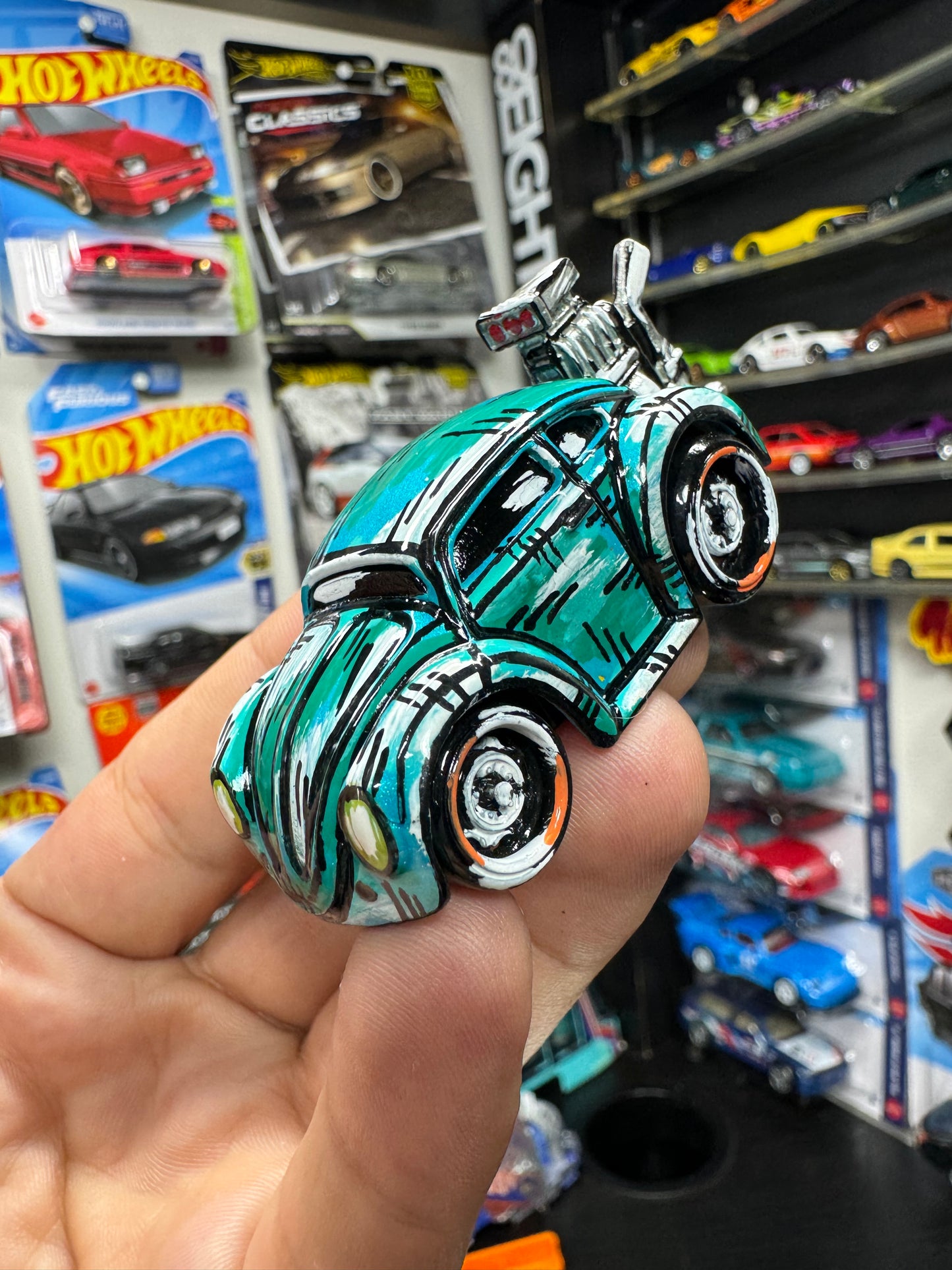 Manga Tooned Volkswagen Bug Hot Wheels