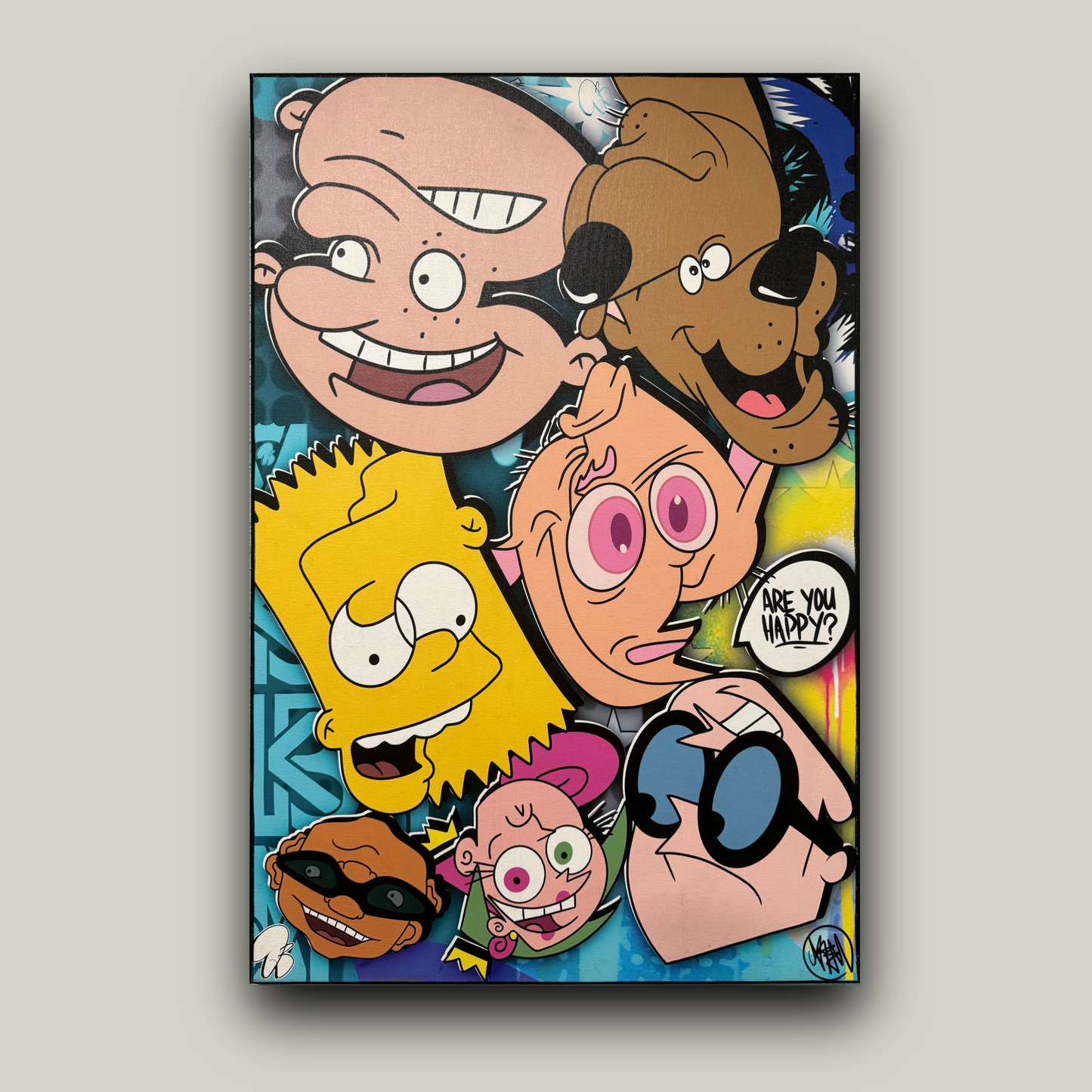 “Are You Happy” 24x36” Canvas Print (1 of 1)