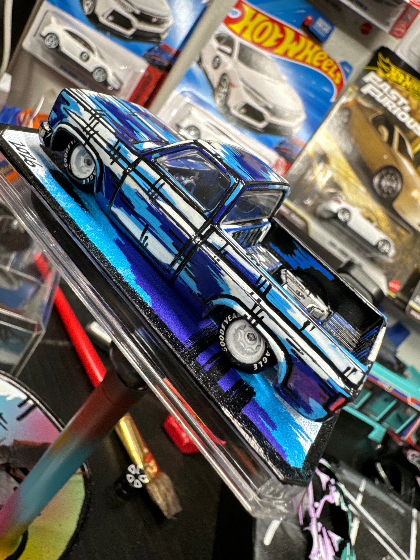 Custom Manga C10 Chevy Truck Hot Wheels (1 of 1)