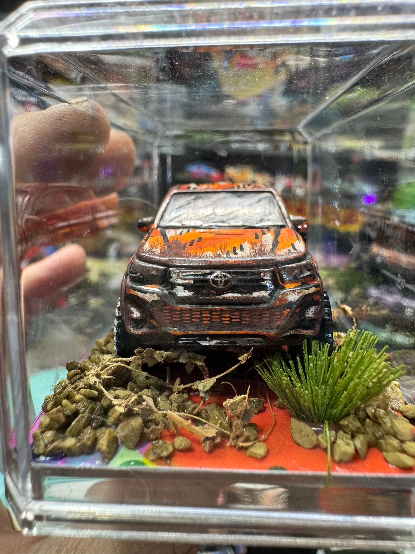 Manga Toyota Hilux Pick Up Matchbox Custom (1 of 1)