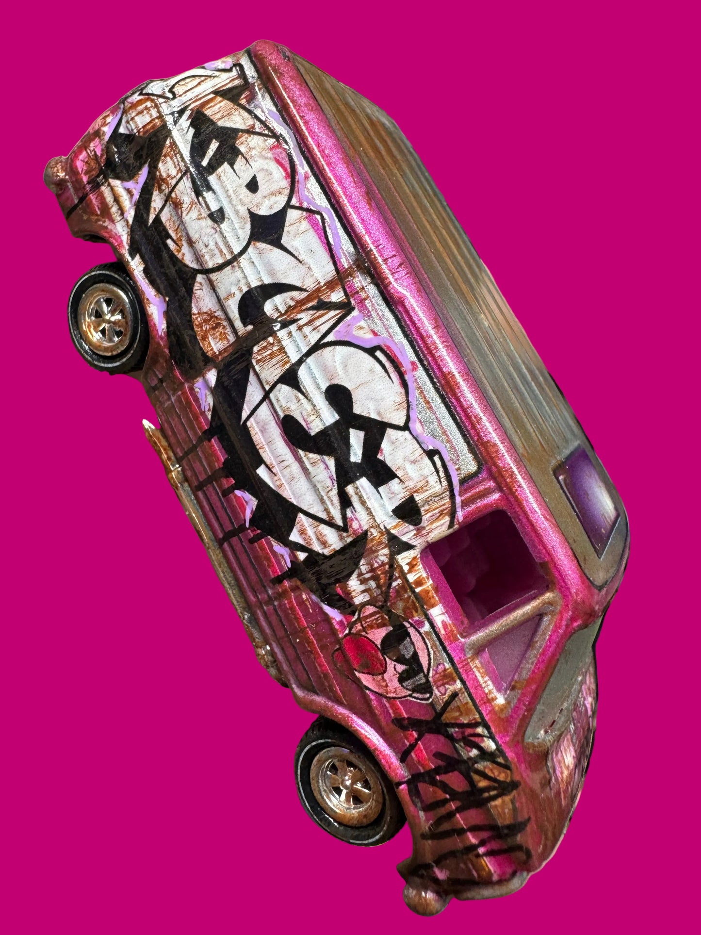 Graffiti Boogie 76 Dodge Tradesman Van Johnny Lighting (1 of 1)