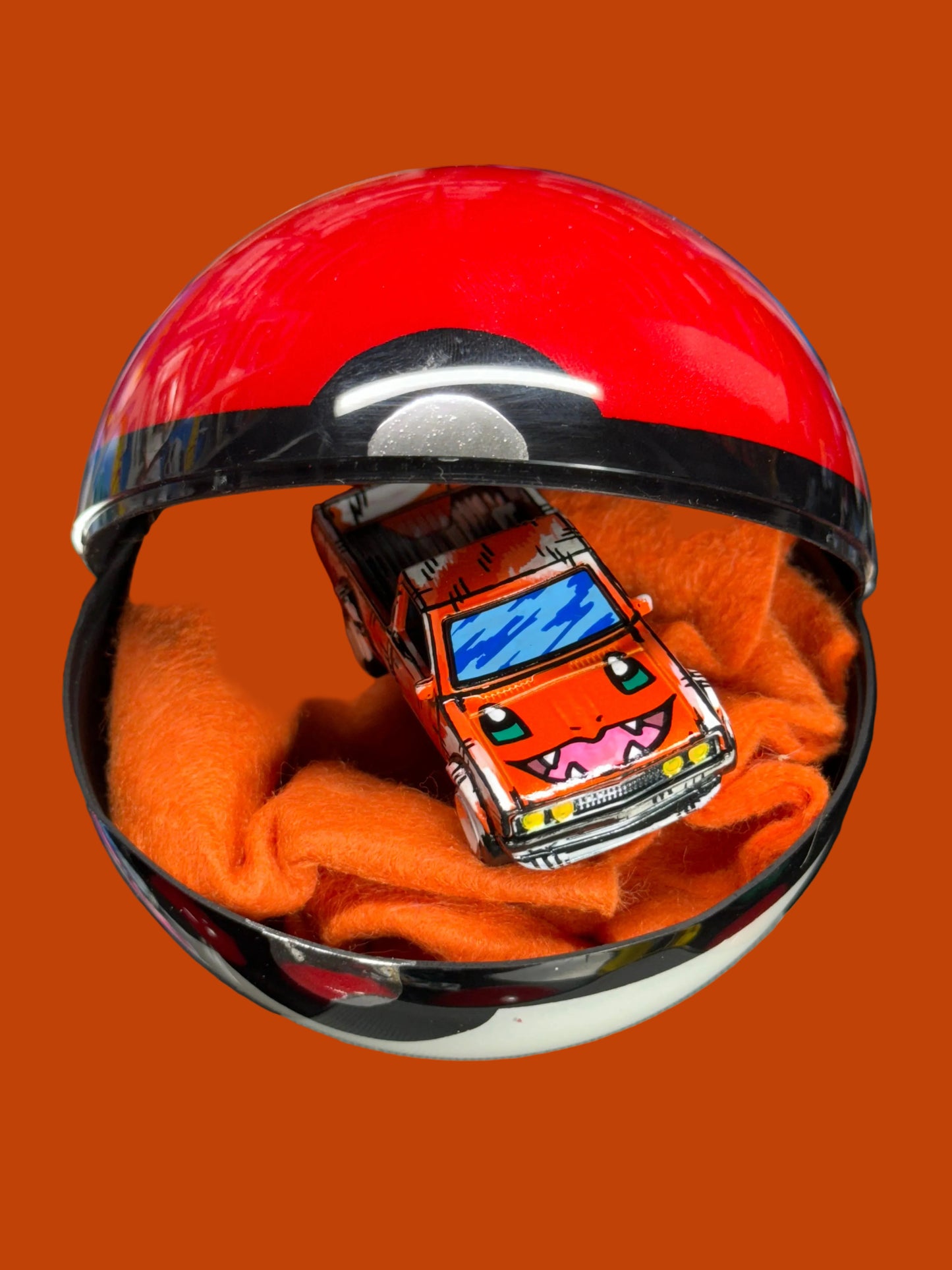 Manga Pokémon Pikachu Charmander Datsun 620 Hot Wheels (1 of 1)