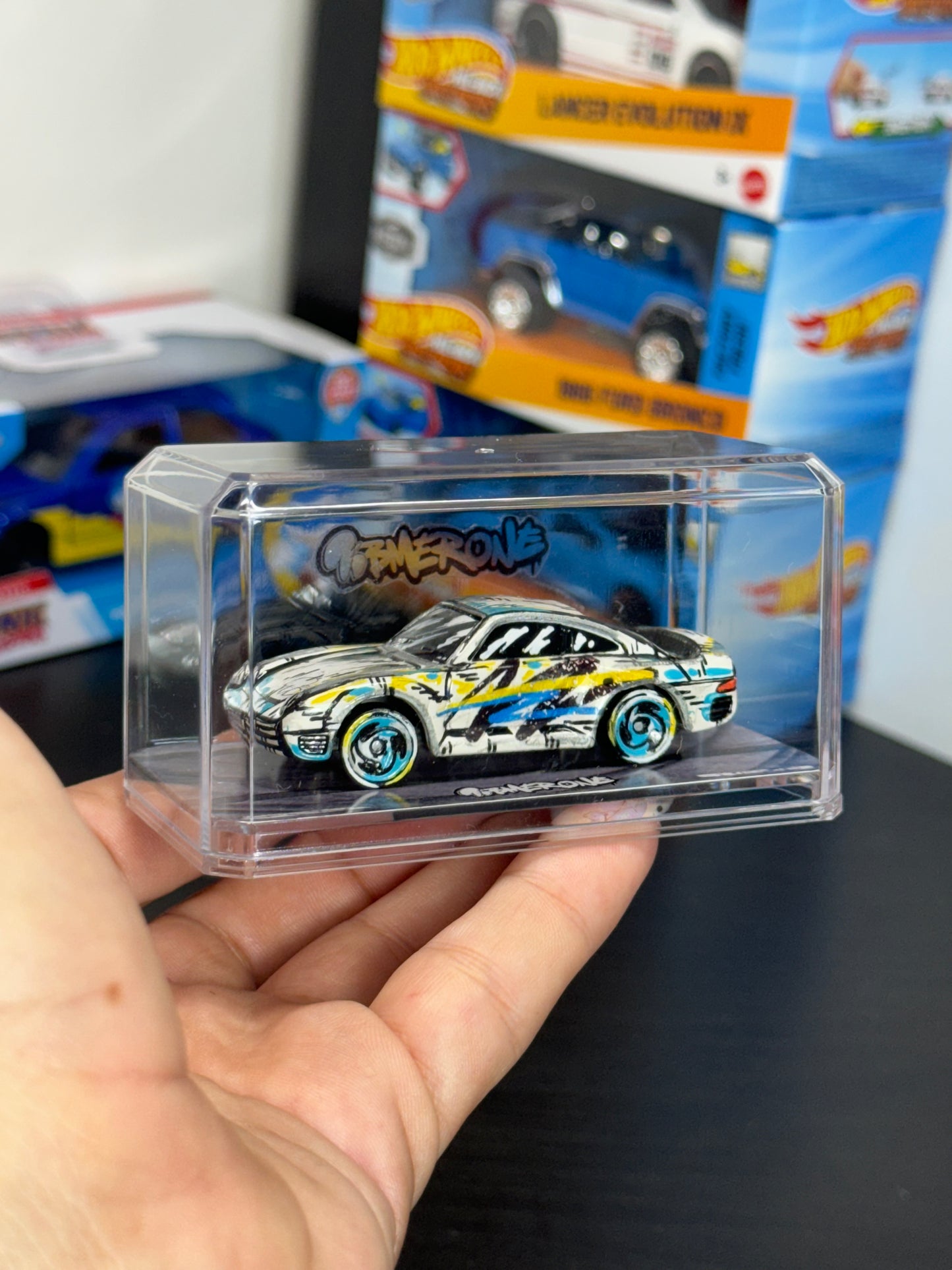 Manga Vintage 97’ Porsche Hot Wheels (1 of 1)