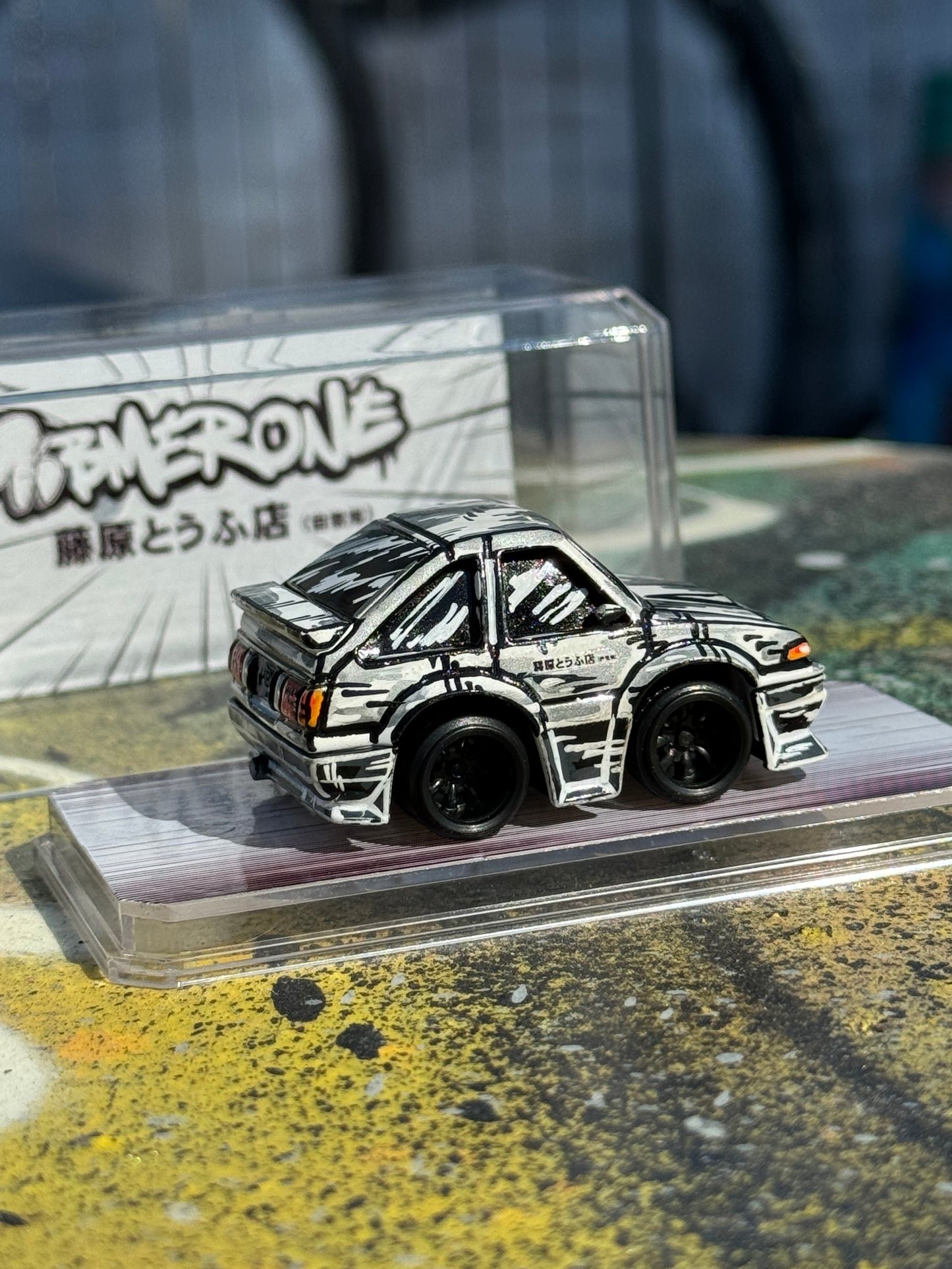 Manga Intial D Car Tuned Toyota Sprinter (1 of 1)
