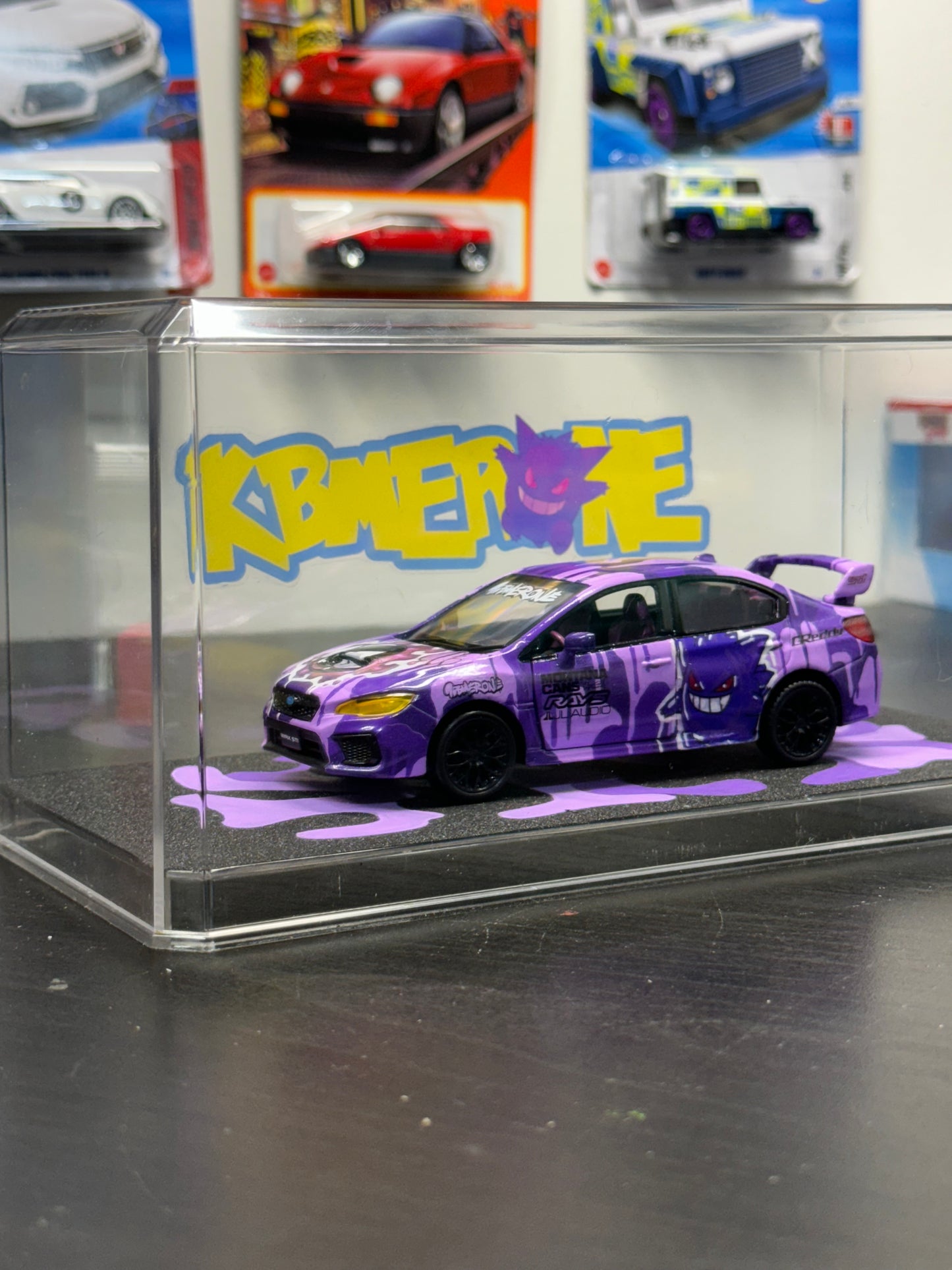Camo Drip Gengar Evolution Painted Subaru WRX (1 of 1)