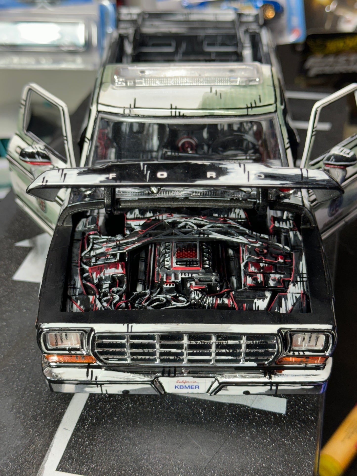 Custom Manga Ford F150 Ranger GTD Police Truck ( 1 of 1)