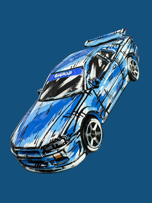 Manga Nissan Skyline R34 Adventure Force (1 of 1)