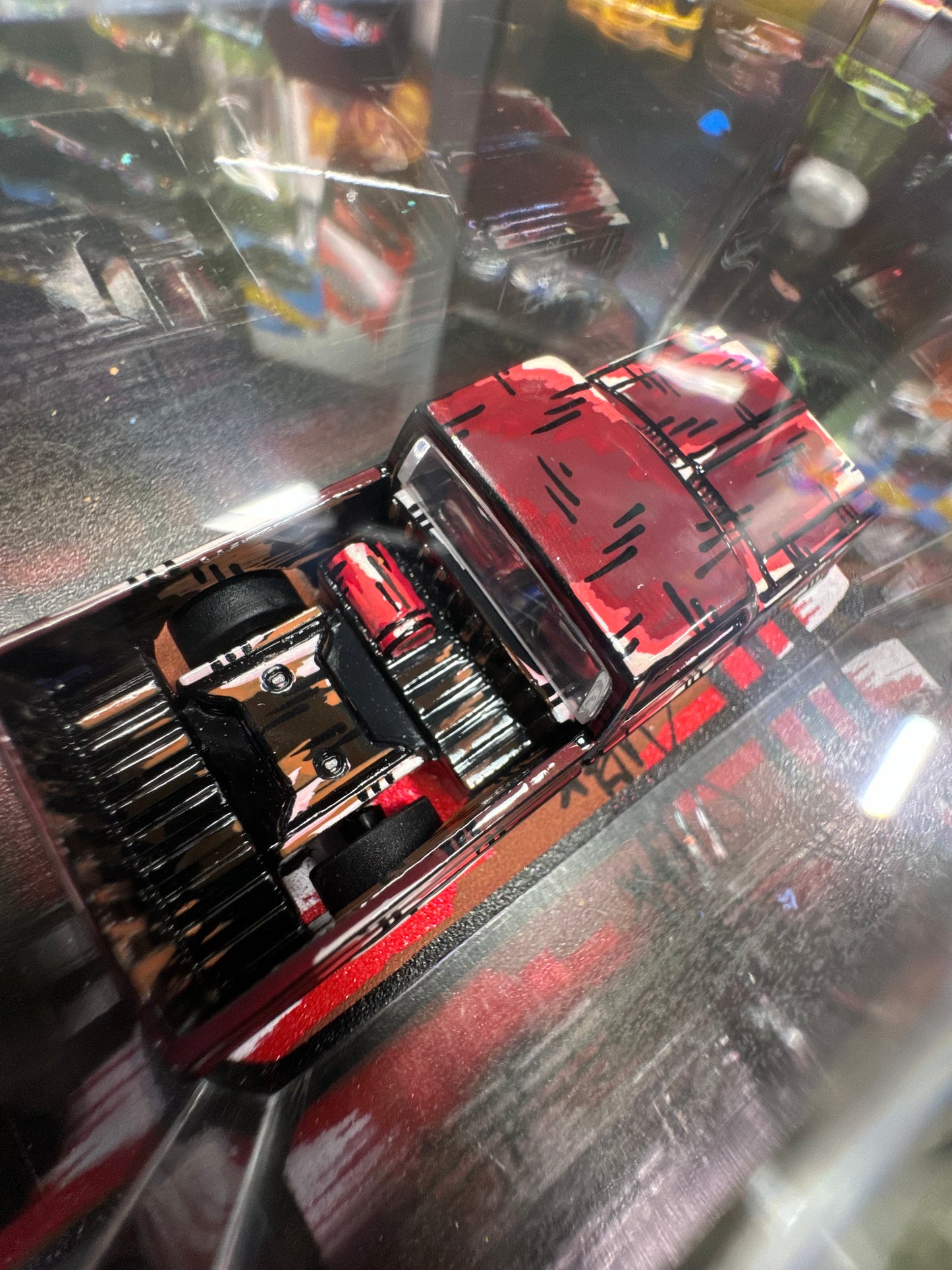 Custom Manga C10 Chevy Truck Hot Wheels (1 of 1)