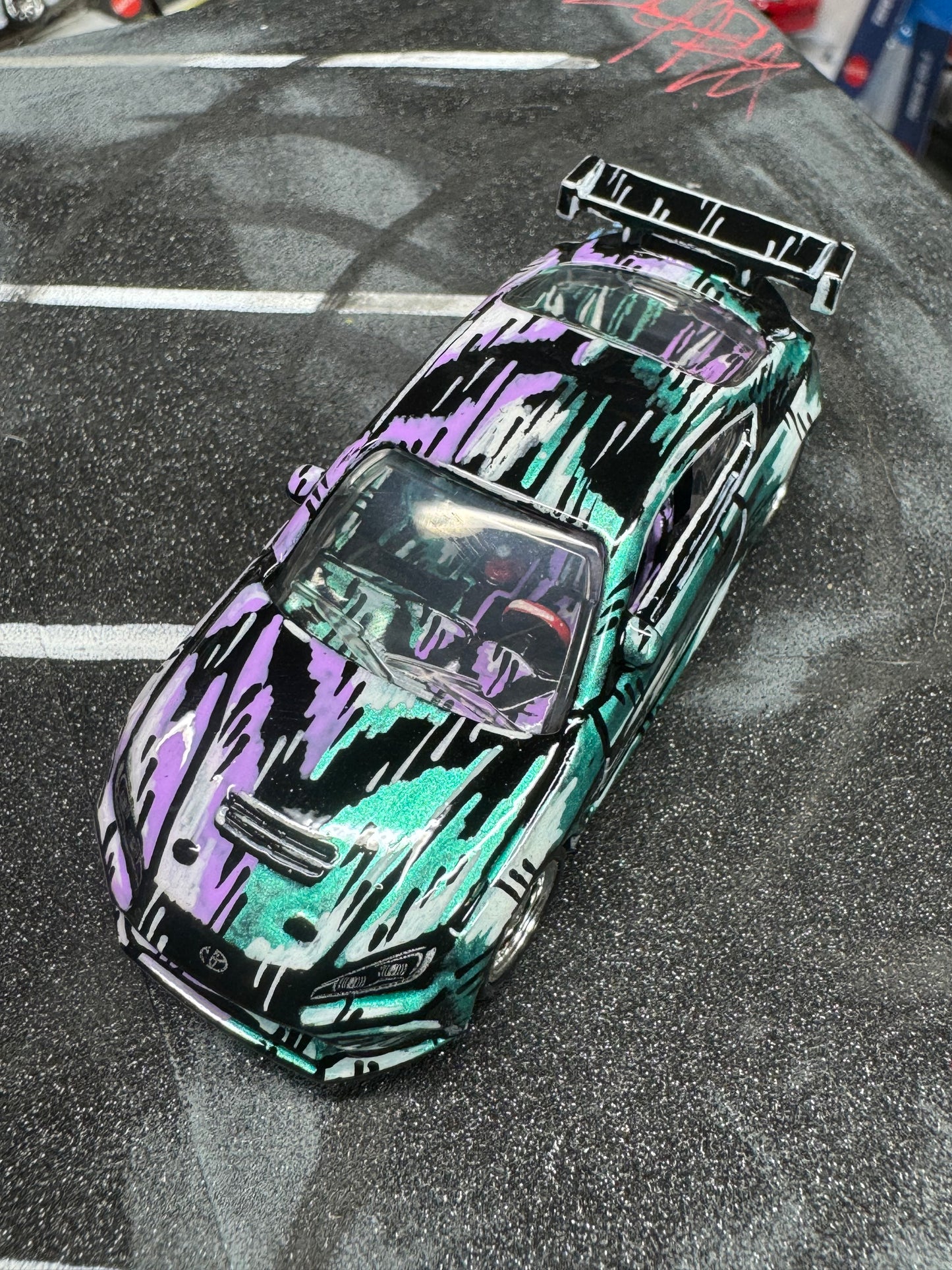 Custom Manga Toyota GR86 Hot Wheels (1 of 1)