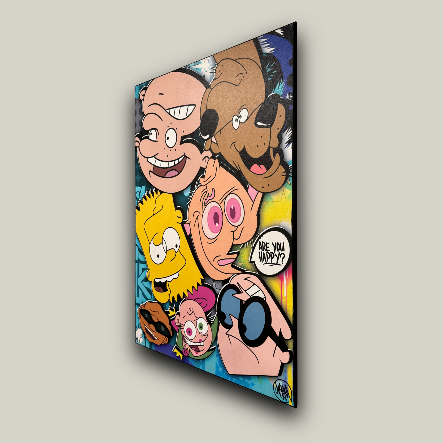 “Are You Happy” 24x36” Canvas Print (1 of 1)