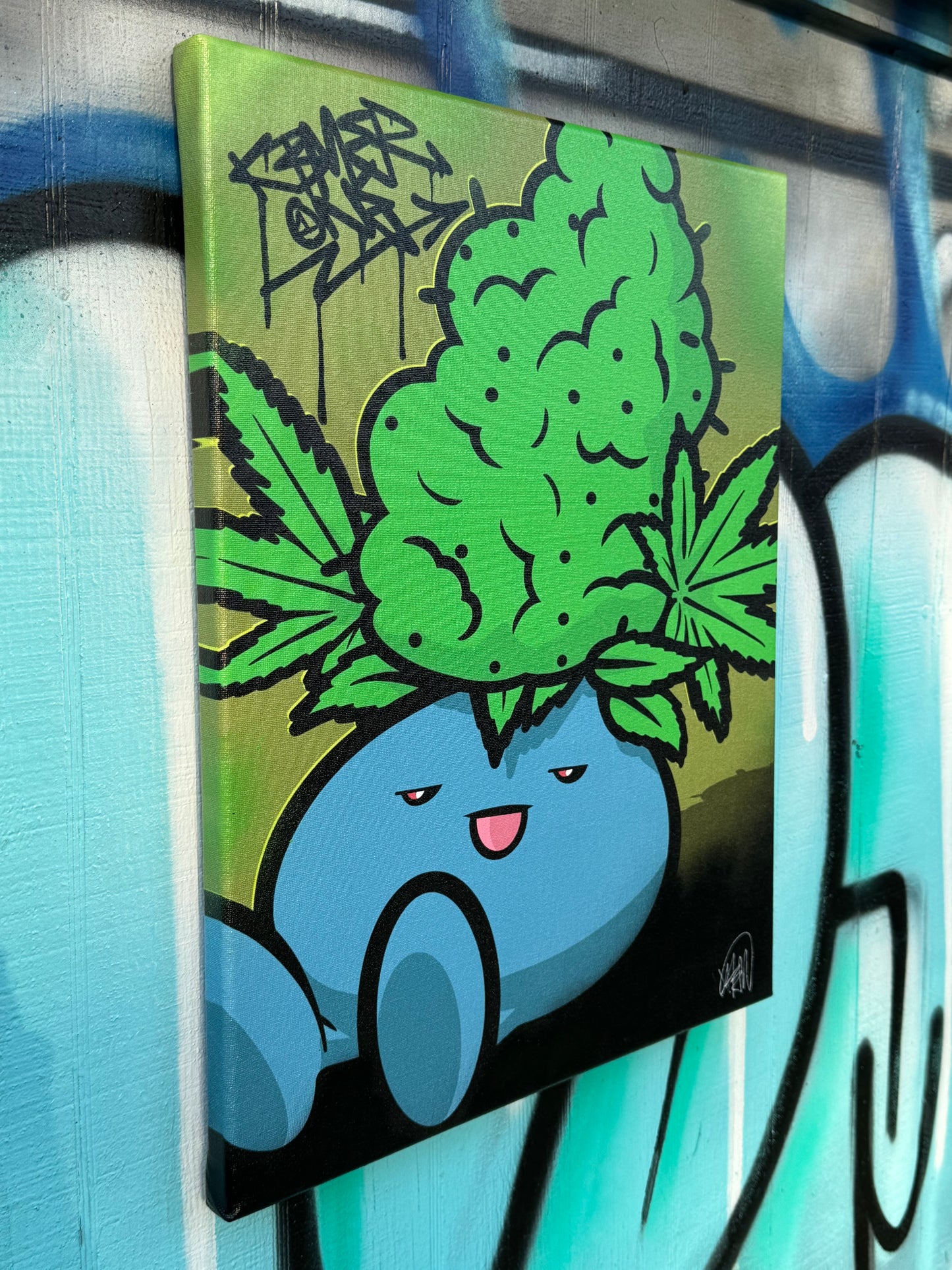 Cannabis Odish Canvas